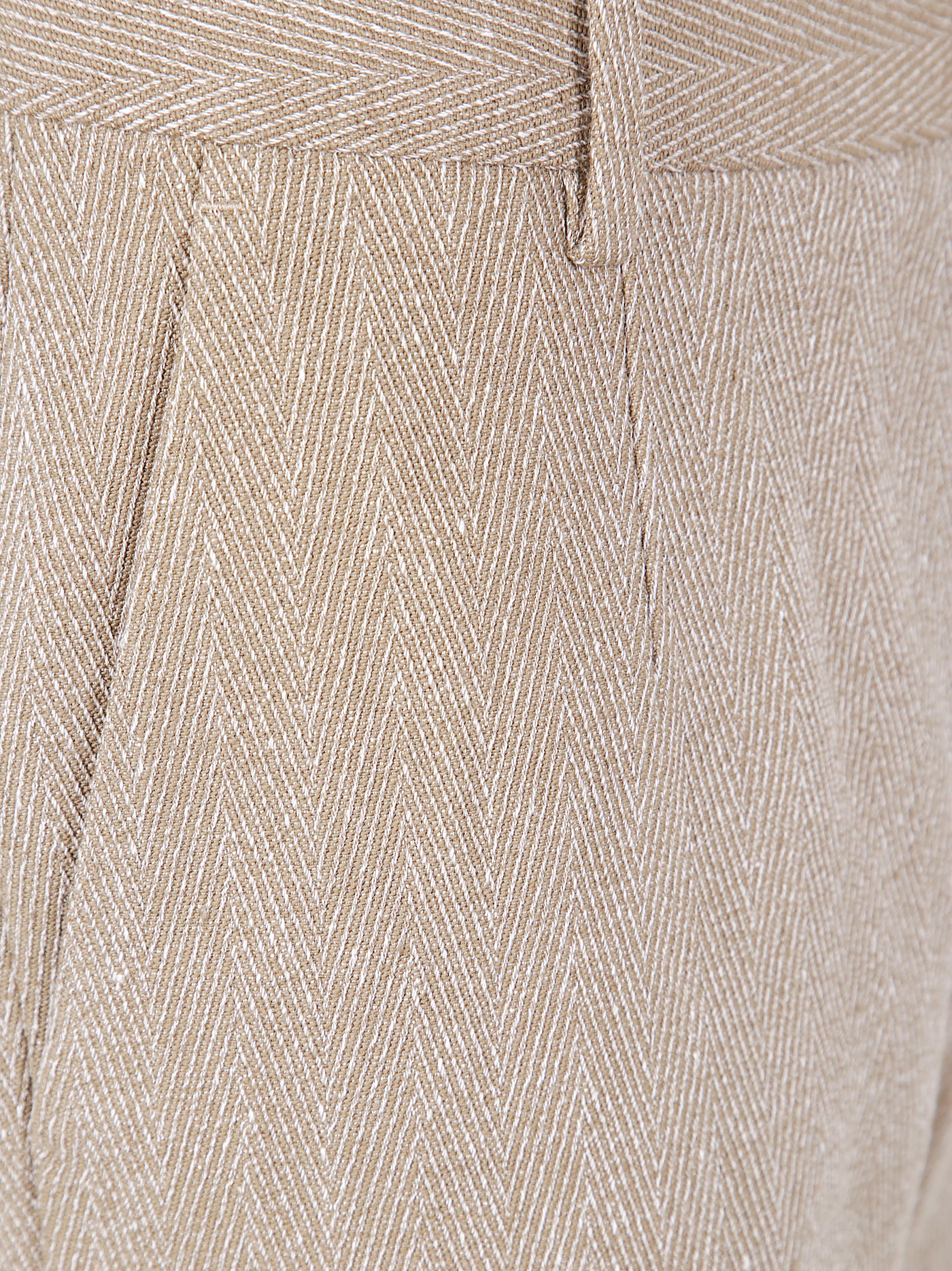 GOLDEN GOOSE Journey Men's Relax Straight Pant - Tailored Chevron Design