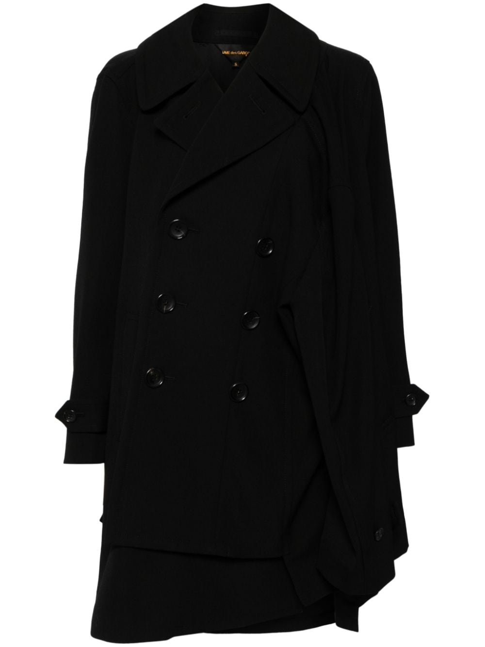 COMME DES GARÇONS Asymmetric Sleeve Double-Breasted Suit for Women