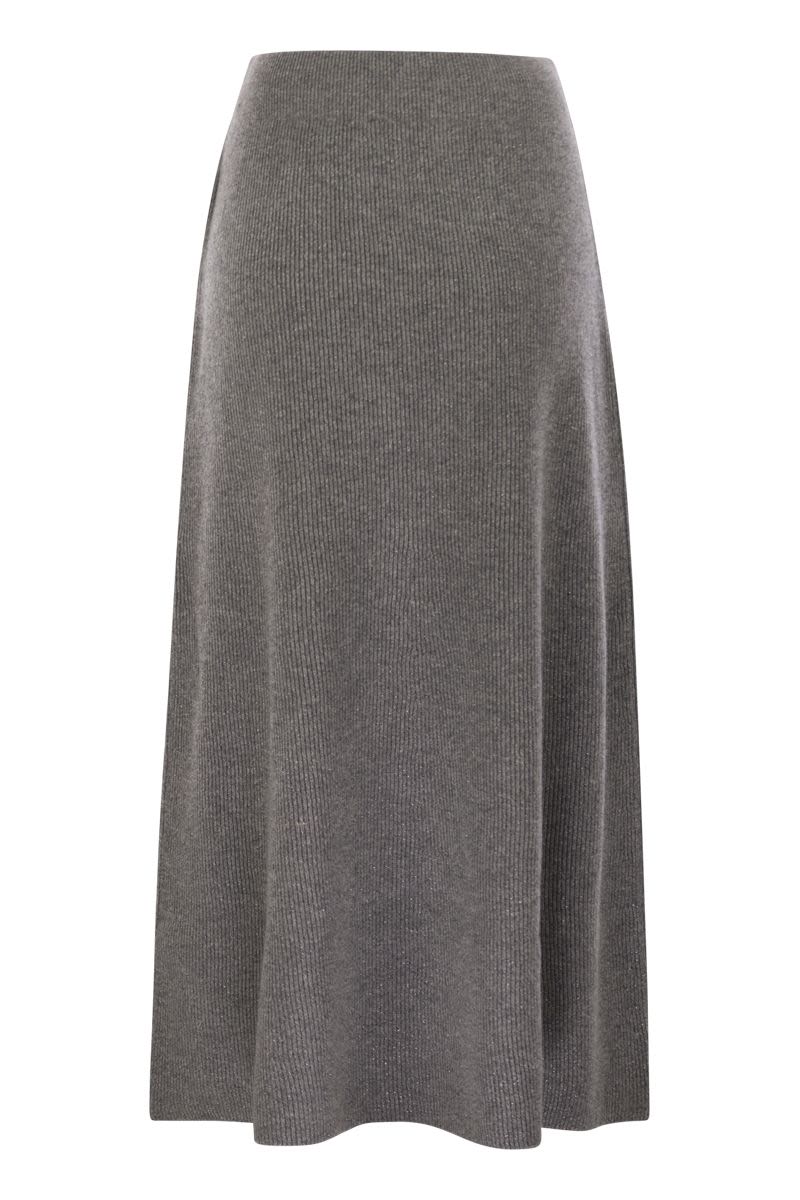 FABIANA FILIPPI Elegant Flared Long Skirt