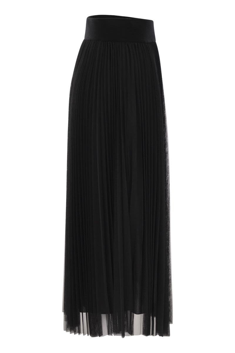 FABIANA FILIPPI Wide Tulle Skirt for Women - Ethereal Elegance