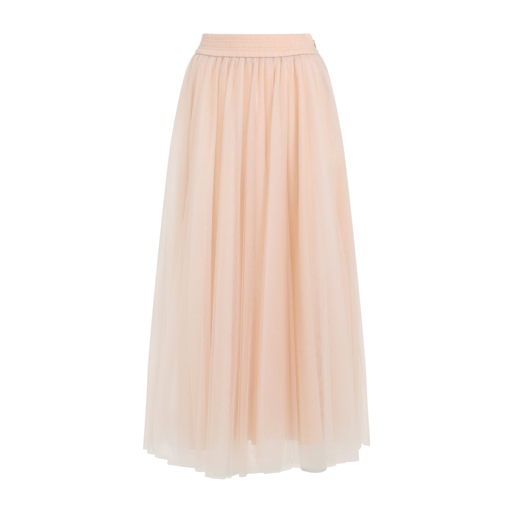 FABIANA FILIPPI Elegant Tulle Midi Skirt