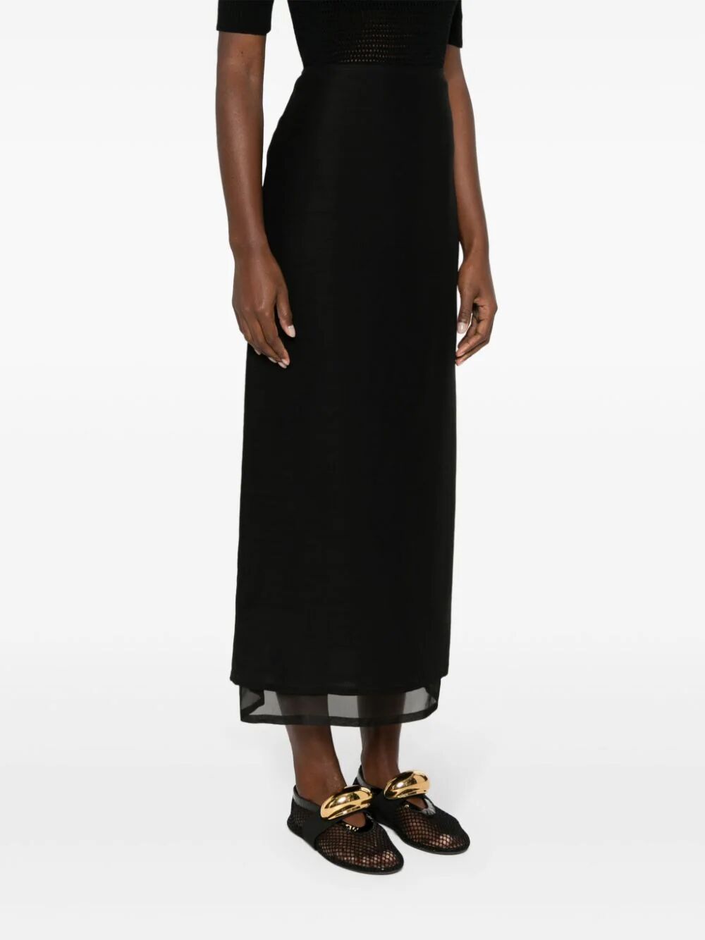 FABIANA FILIPPI Elegant Pleated Mini Skirt for Women