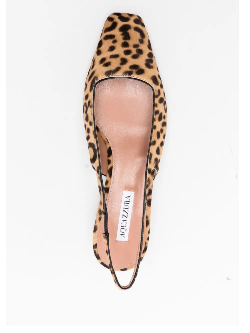 AQUAZZURA Mini Pointed Slingback Pumps with Elasticized Strap