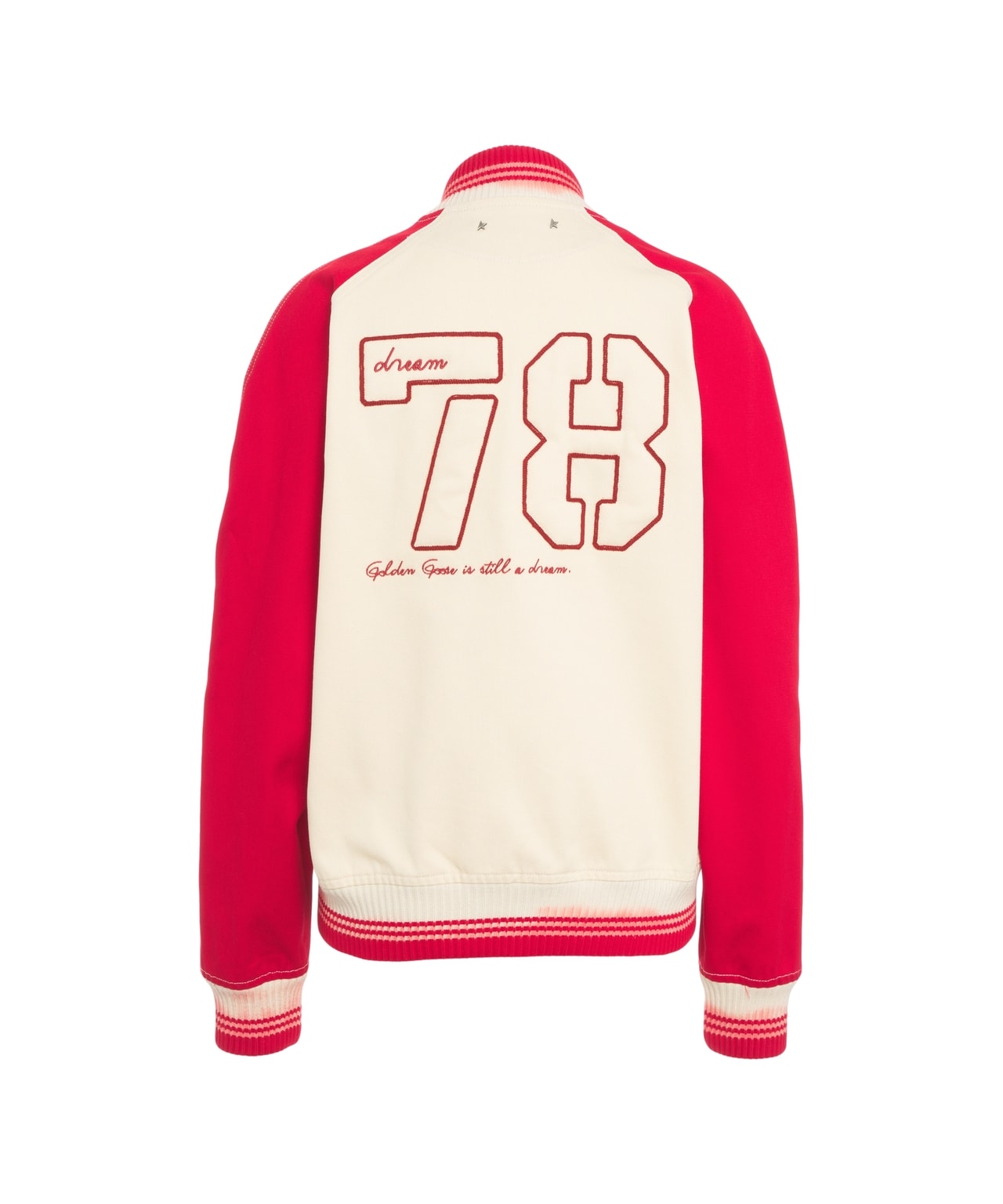 GOLDEN GOOSE Bomber Jacket with Logo Embroidery for Men