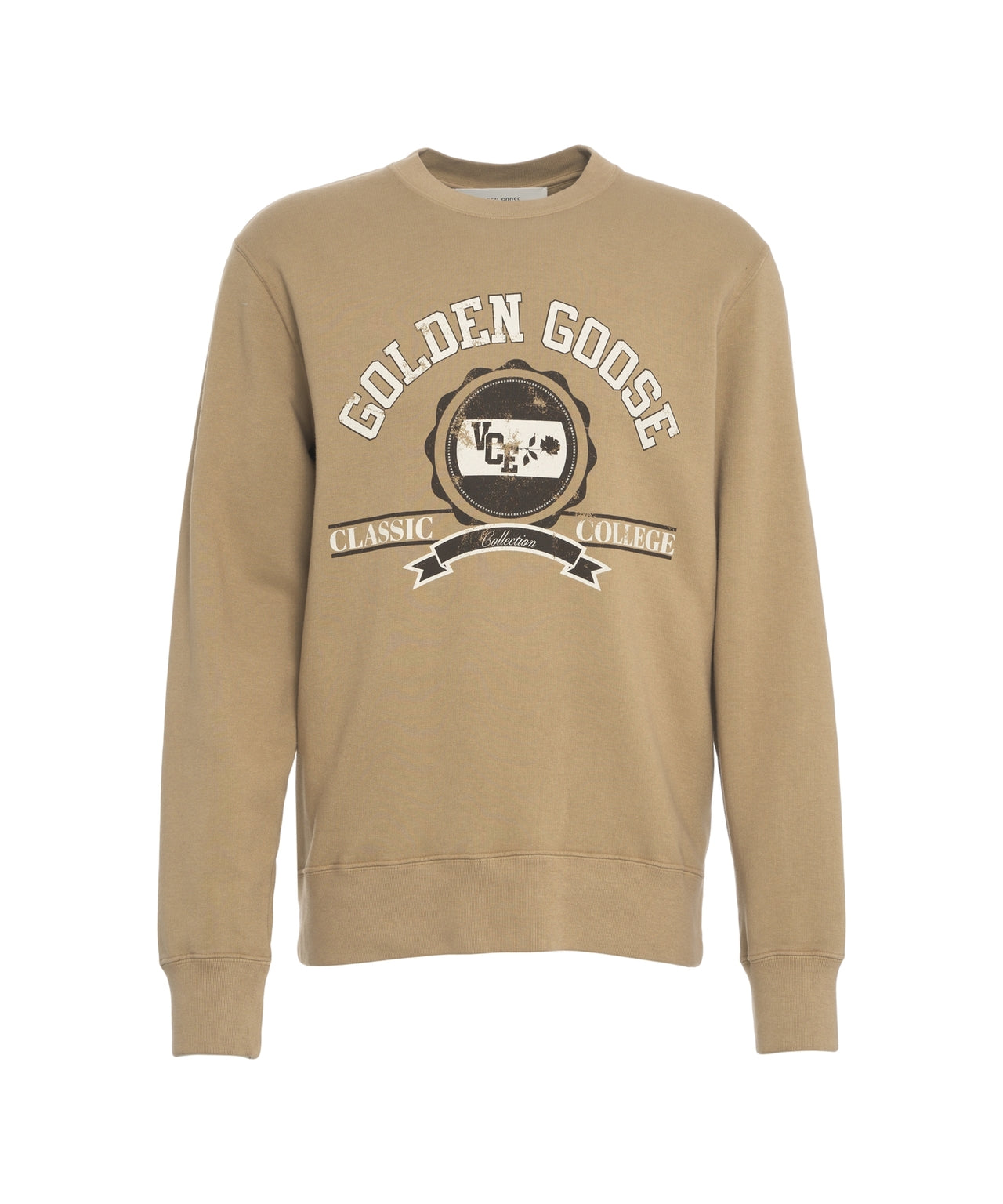 GOLDEN GOOSE Classic College Print Sweatshirt - Relaxed Fit