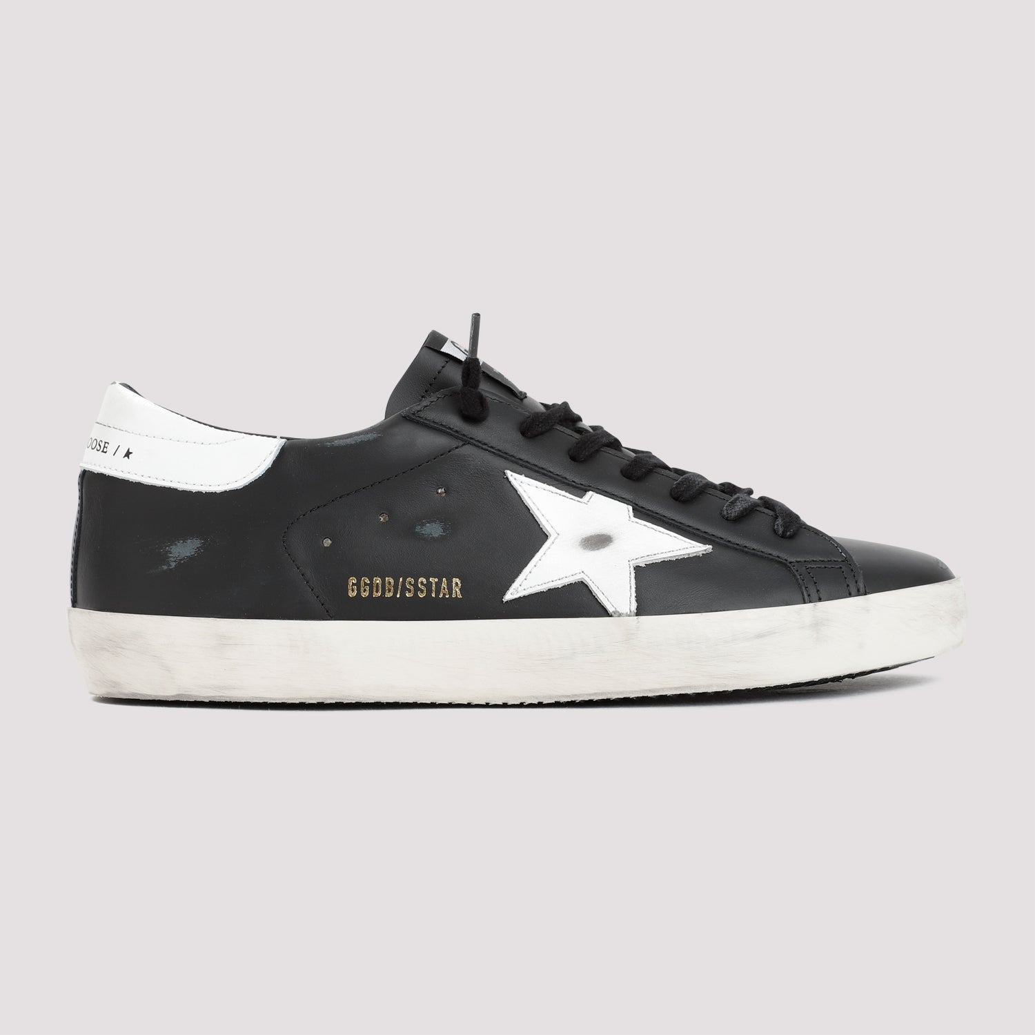 GOLDEN GOOSE Premium Leather Lace-Up Sneakers for Men