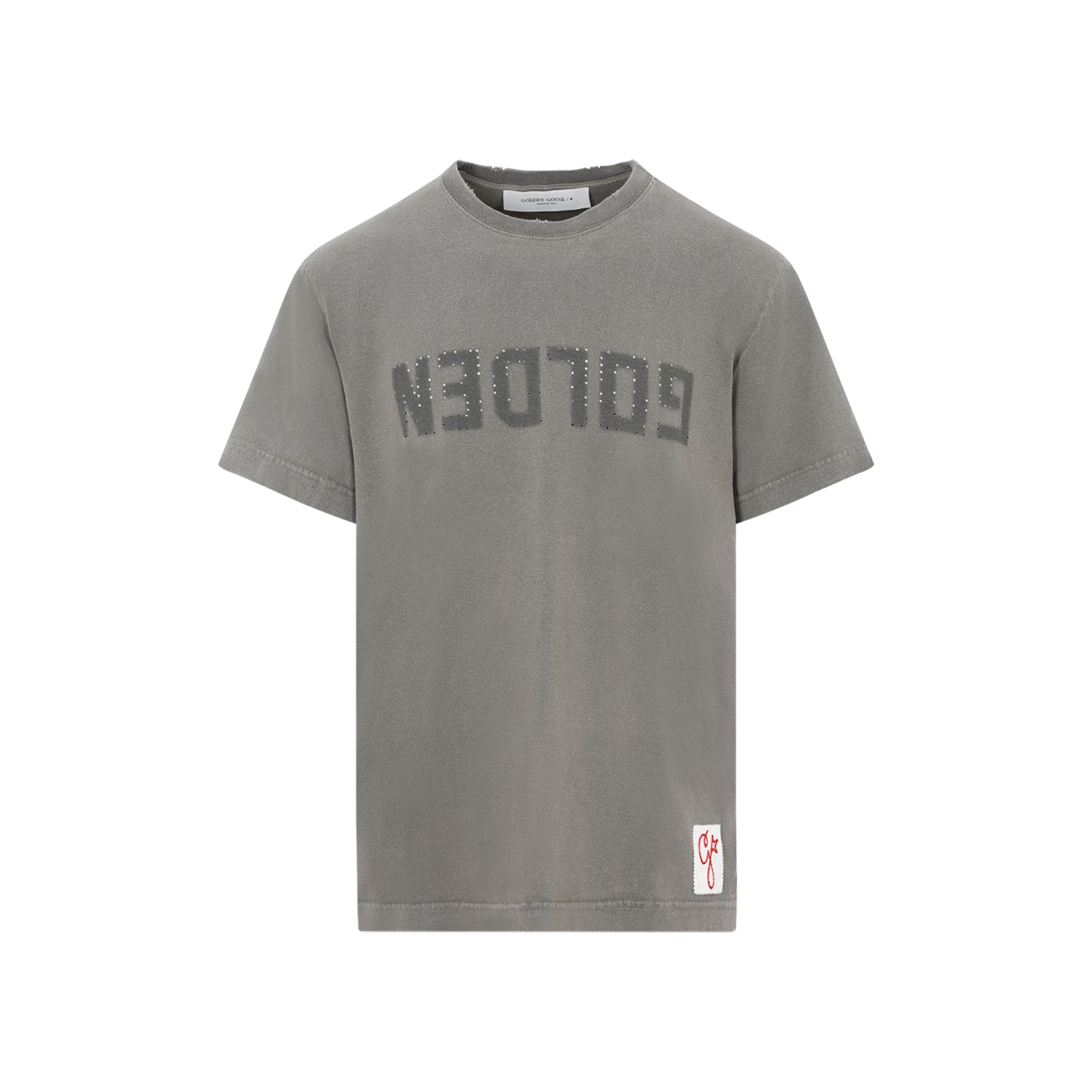 GOLDEN GOOSE Stylish Crew Neck T-Shirt for Men