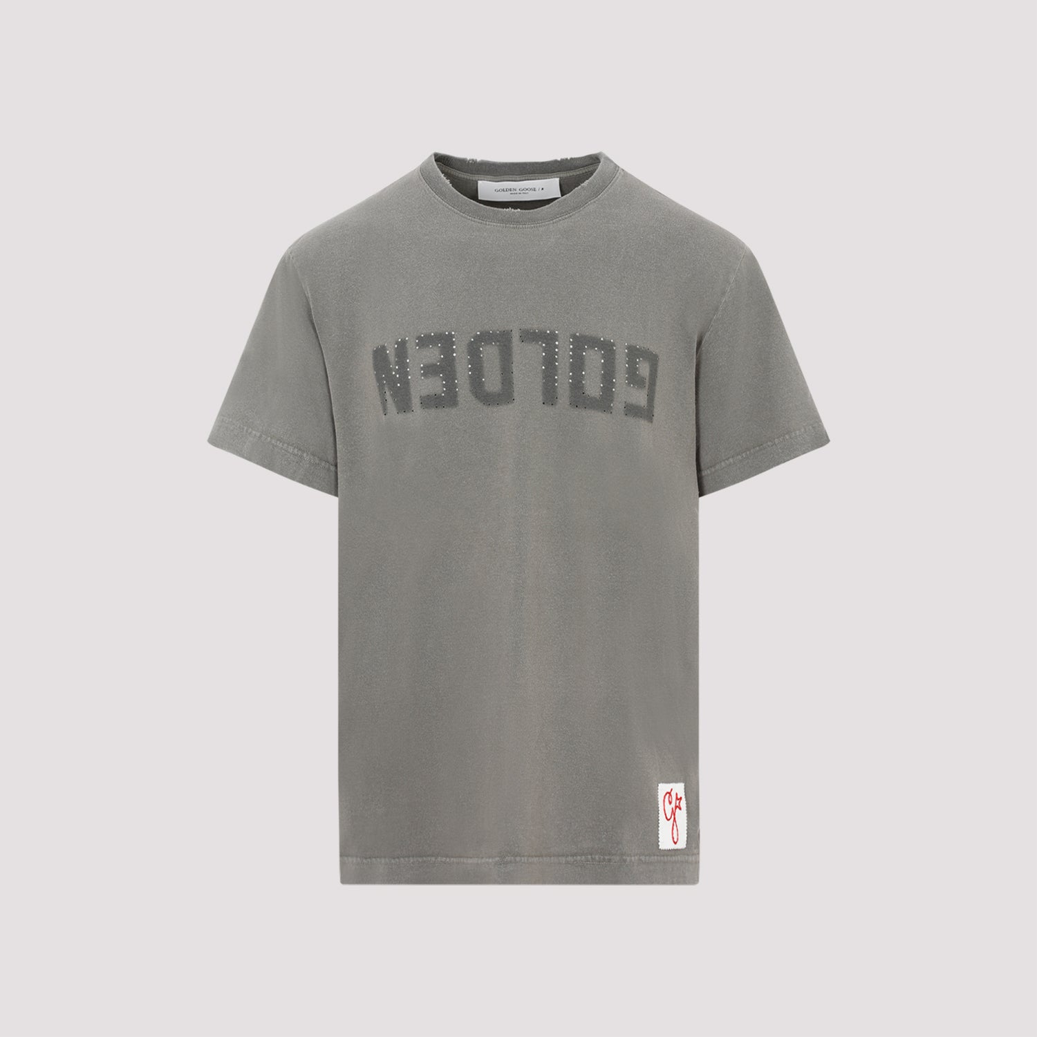 GOLDEN GOOSE Stylish Crew Neck T-Shirt for Men