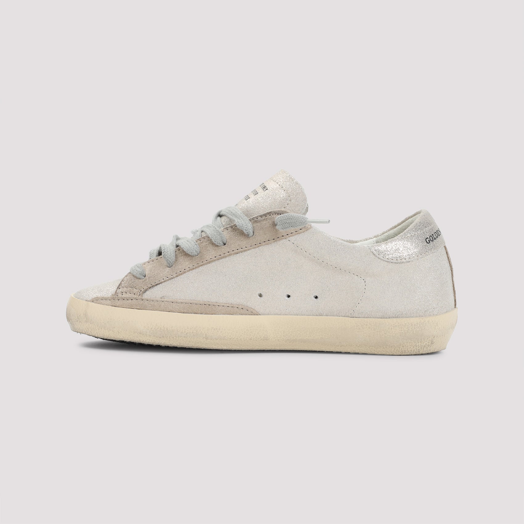 GOLDEN GOOSE Stylish Round Toe Lace-Up Sneakers for Women