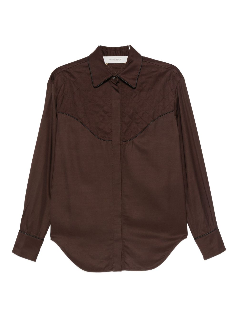 GOLDEN GOOSE Elegant Viscose Shirt for Women - Style Your FW25 Wardrobe