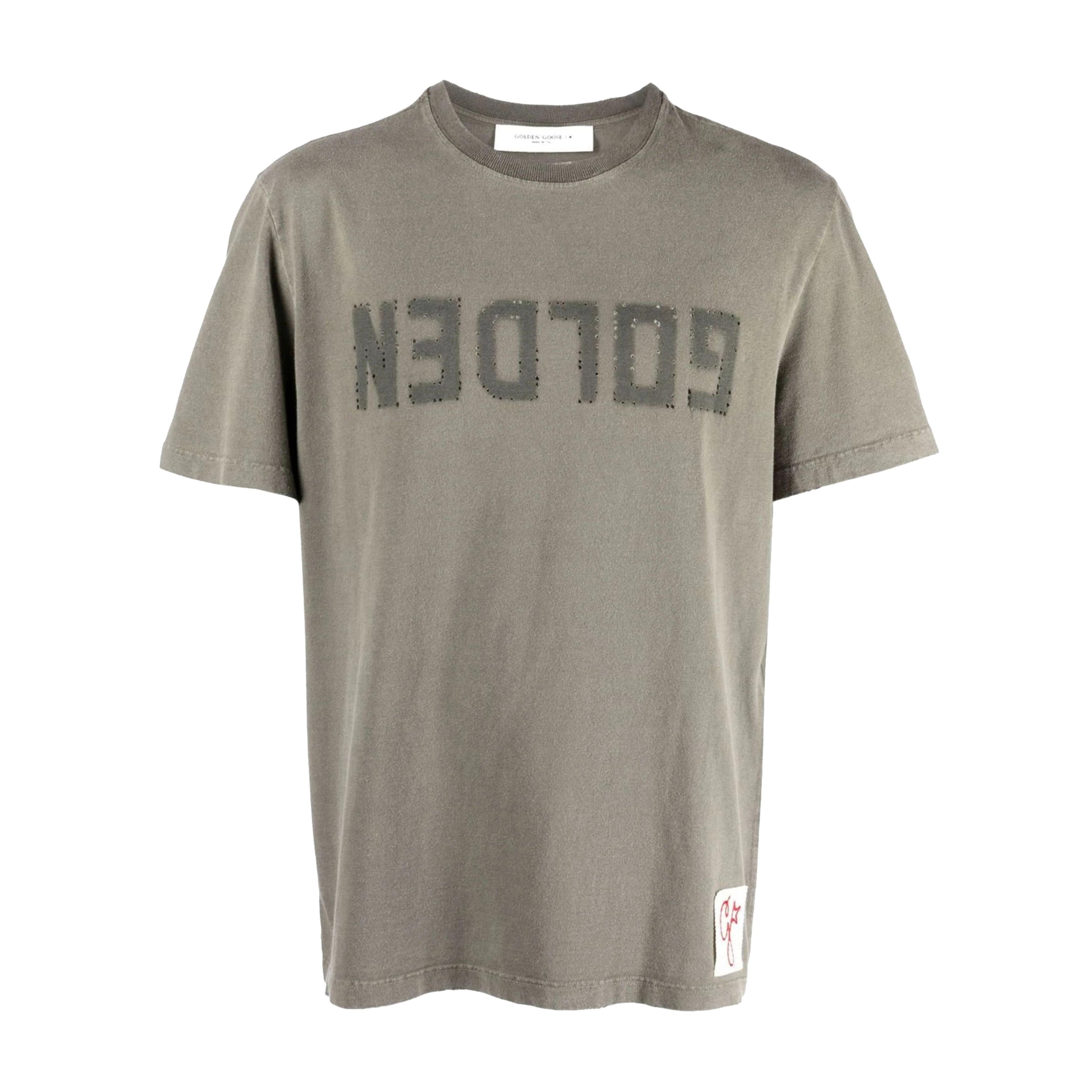 GOLDEN GOOSE Men's Regular Mini T-shirt