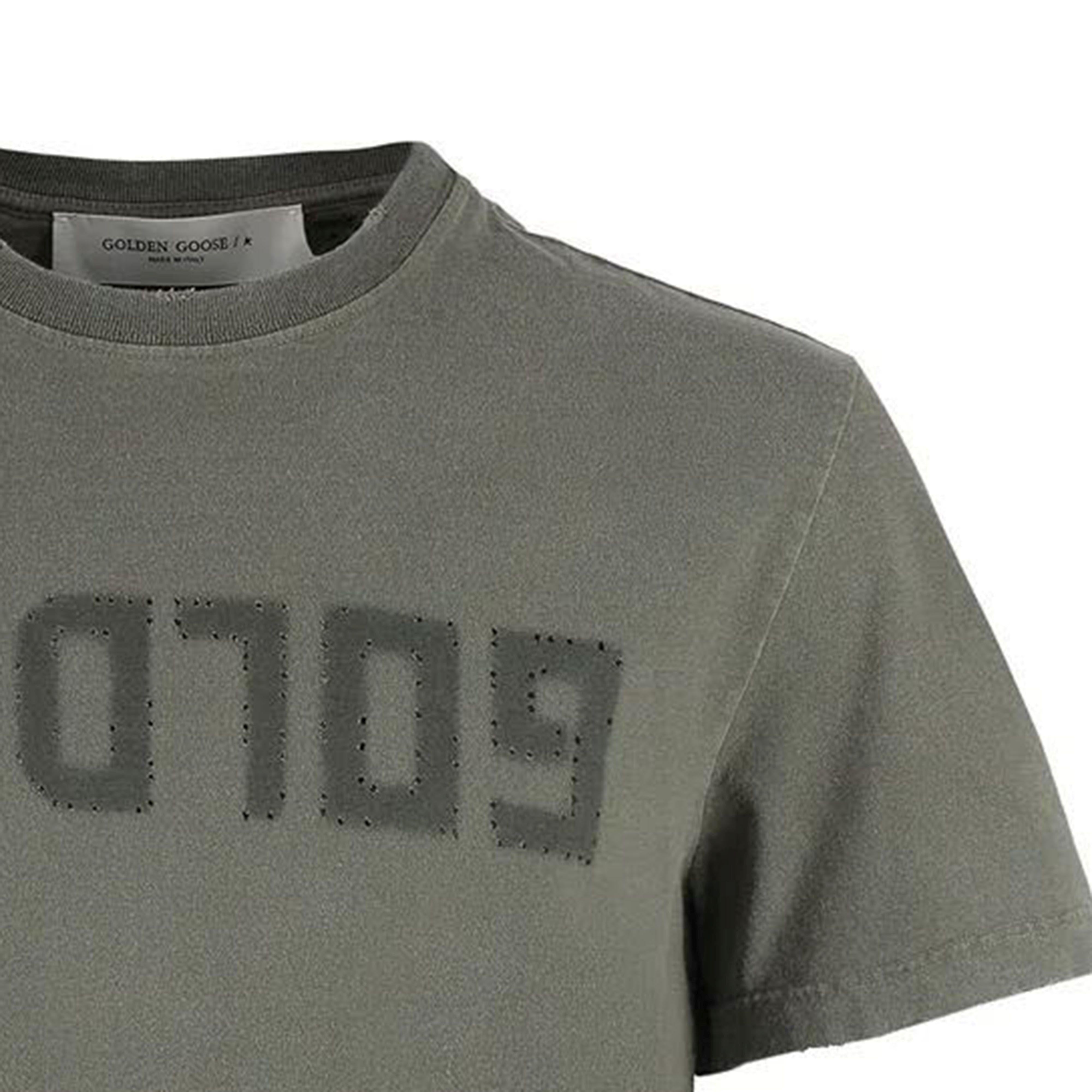 GOLDEN GOOSE Men's Regular Mini T-shirt