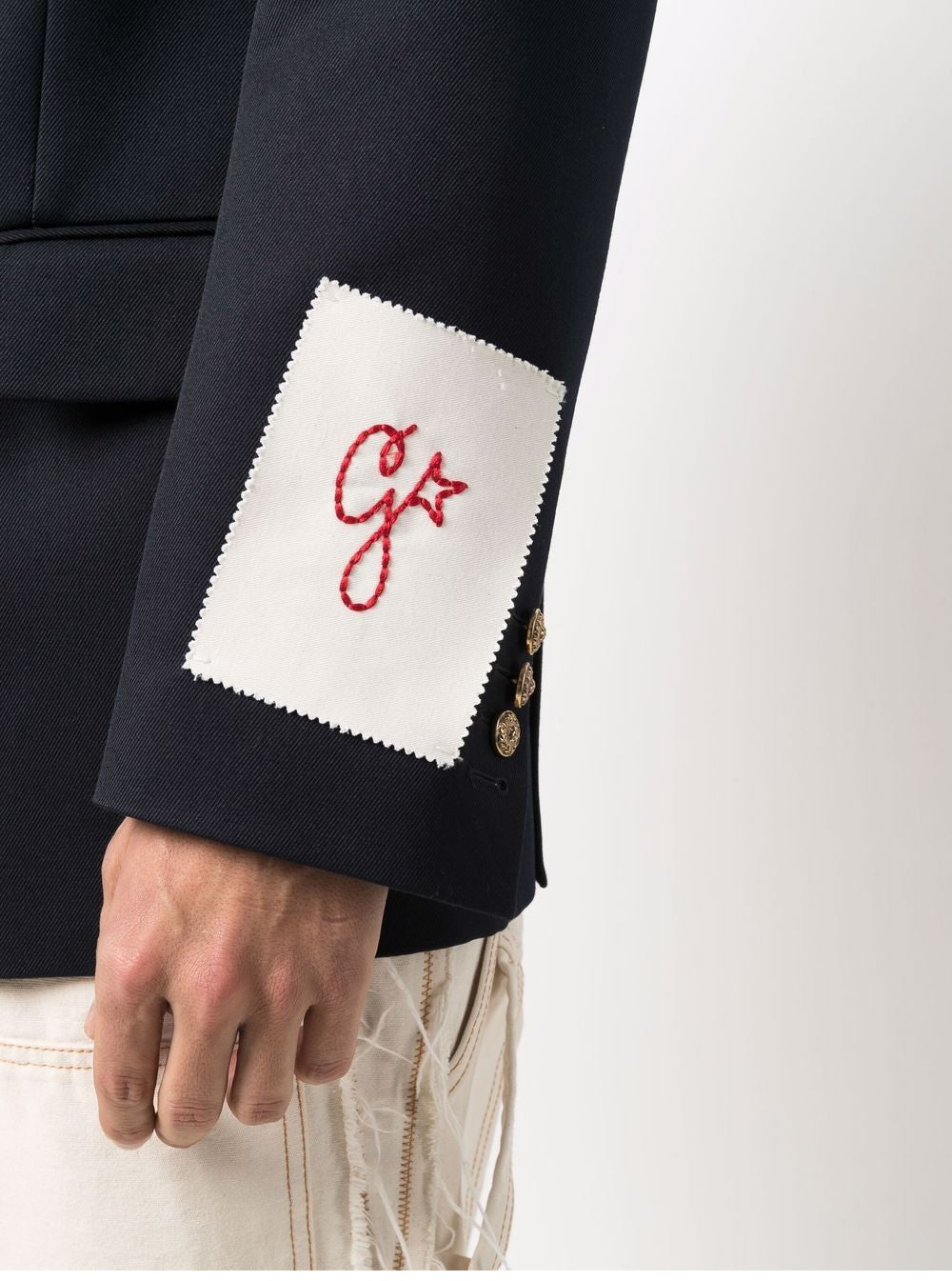 GOLDEN GOOSE Double Breasted Tailored Jacket for Men