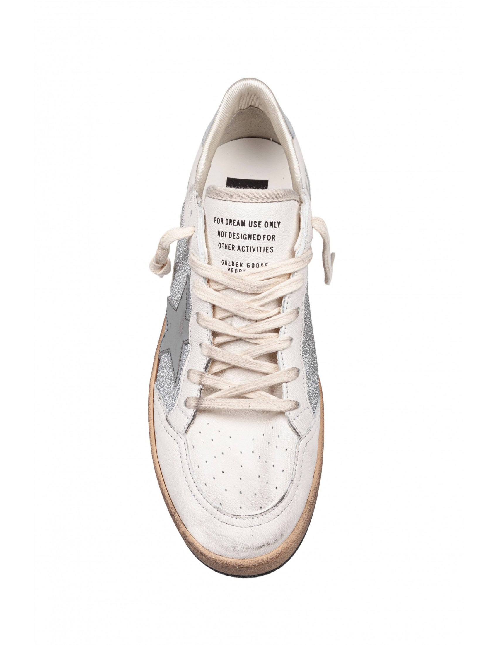 GOLDEN GOOSE Chic Glitter Ballstar Sneaker for Women
