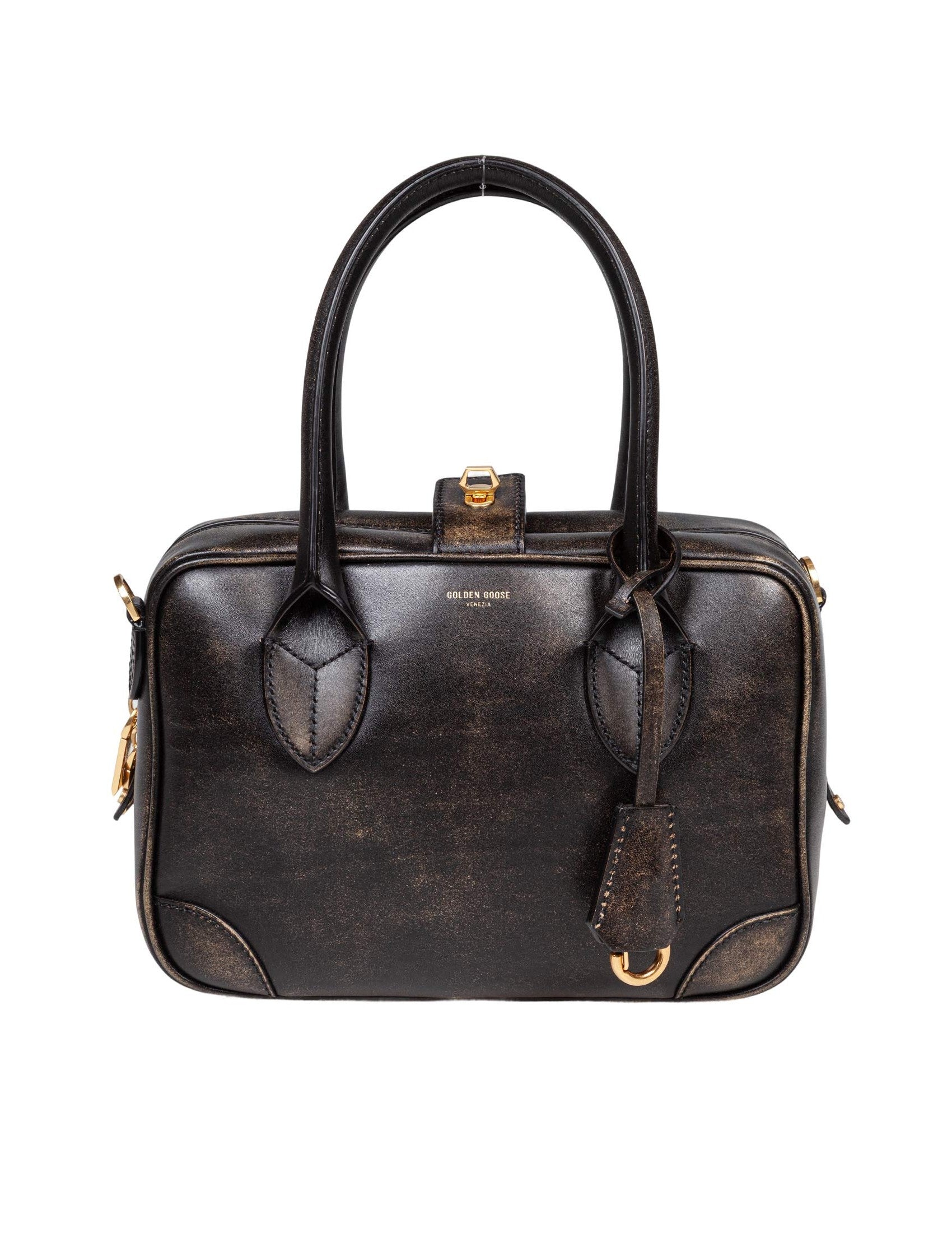 GOLDEN GOOSE Vita Mini Leather Handbag