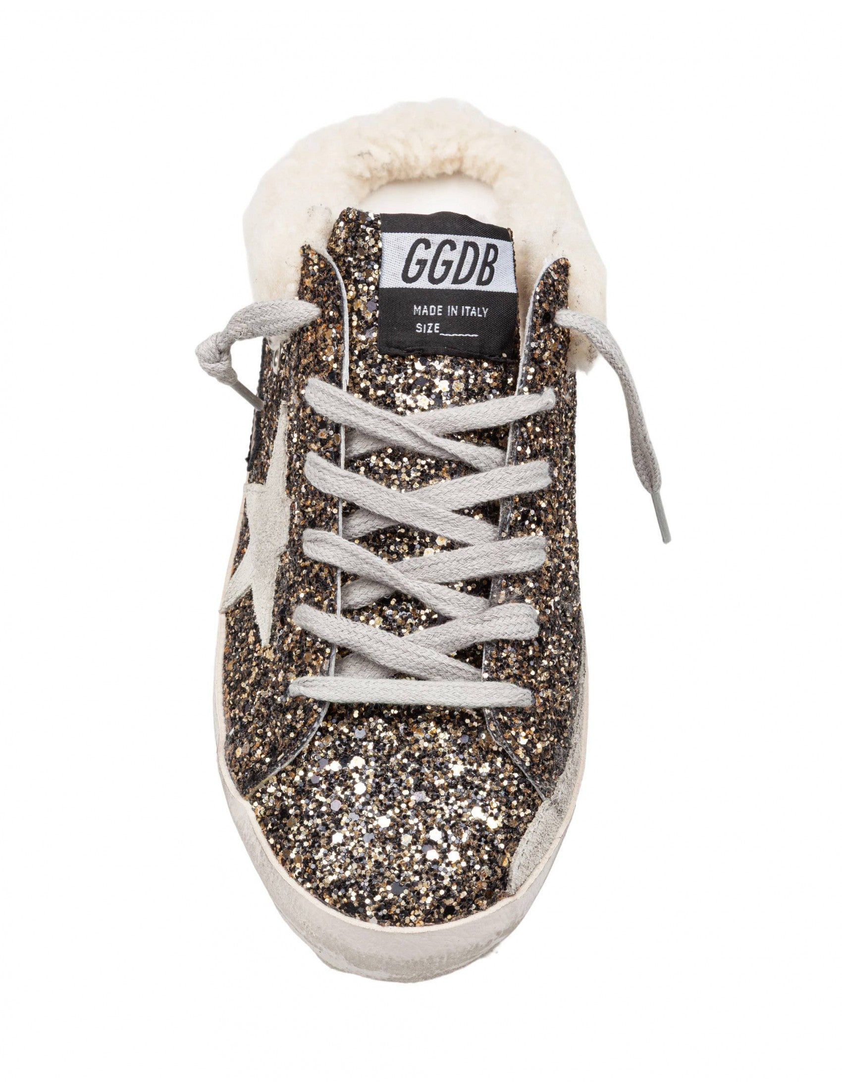 GOLDEN GOOSE Glitter Superstar Sneakers for Women