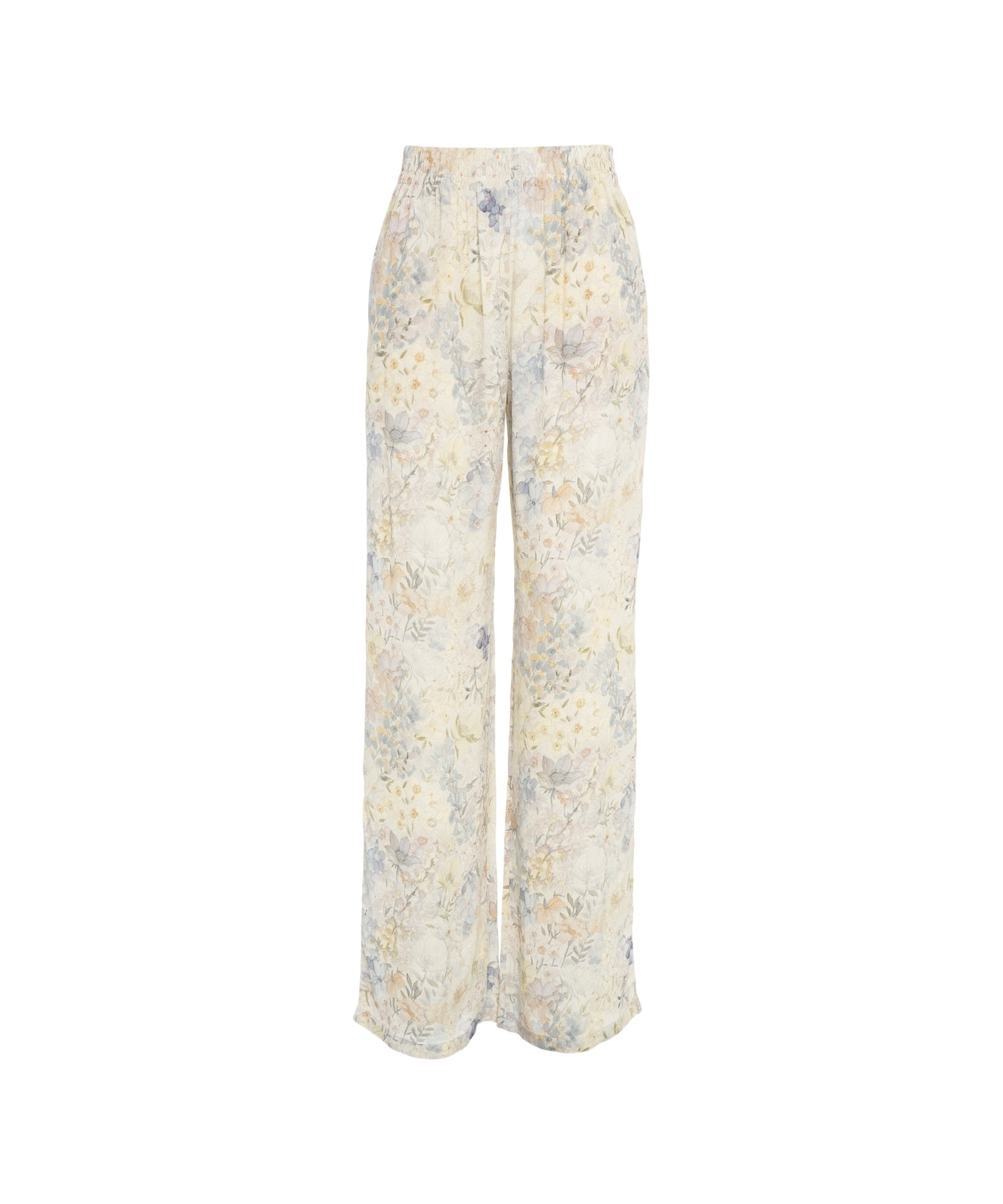 GOLDEN GOOSE Wide Leg Floral Print Trousers - Women's