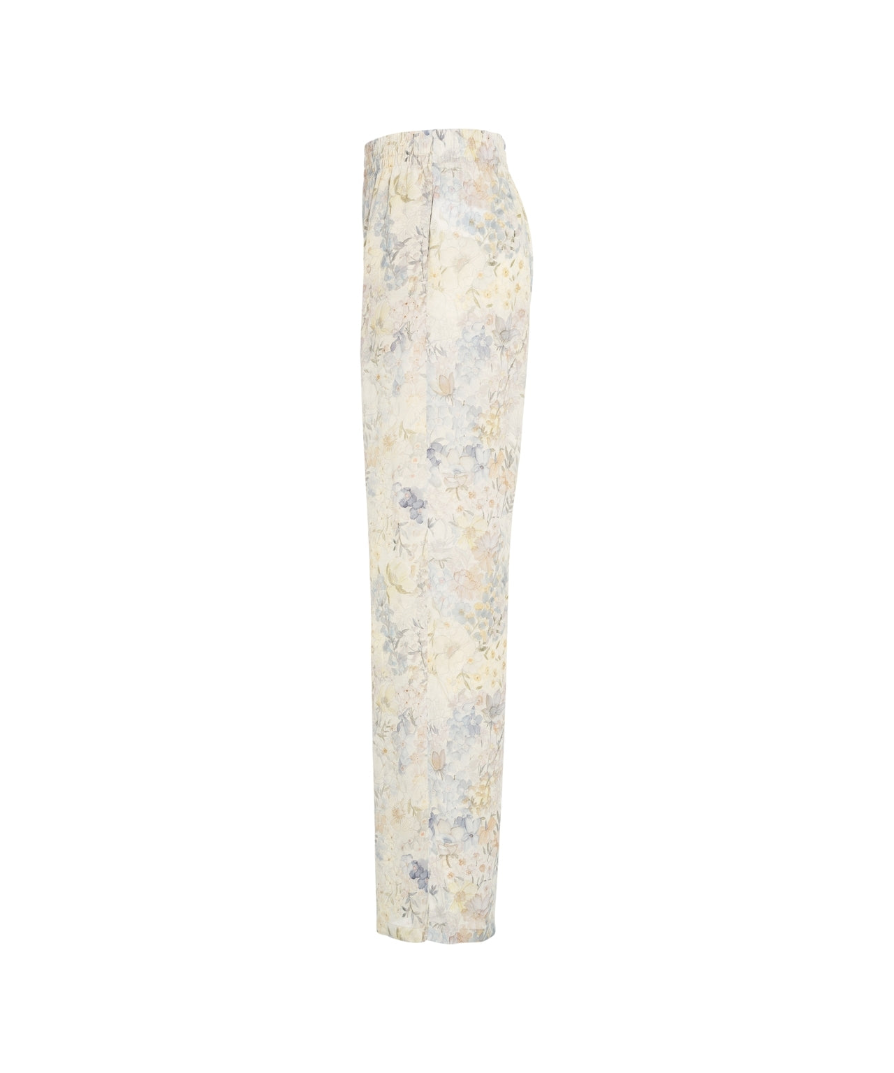 GOLDEN GOOSE Wide Leg Floral Print Trousers - Women's