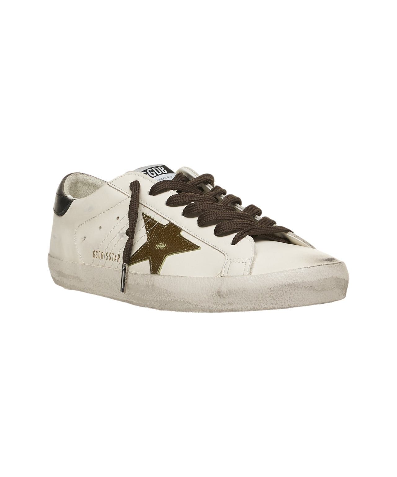 GOLDEN GOOSE Super-Star Leather Sneaker for Men