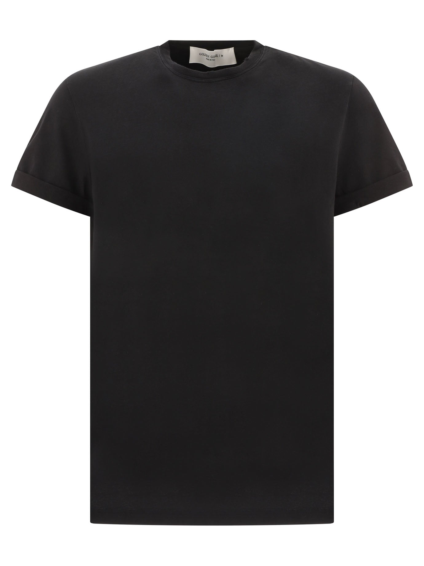 GOLDEN GOOSE Regular Fit Distressed T-shirt