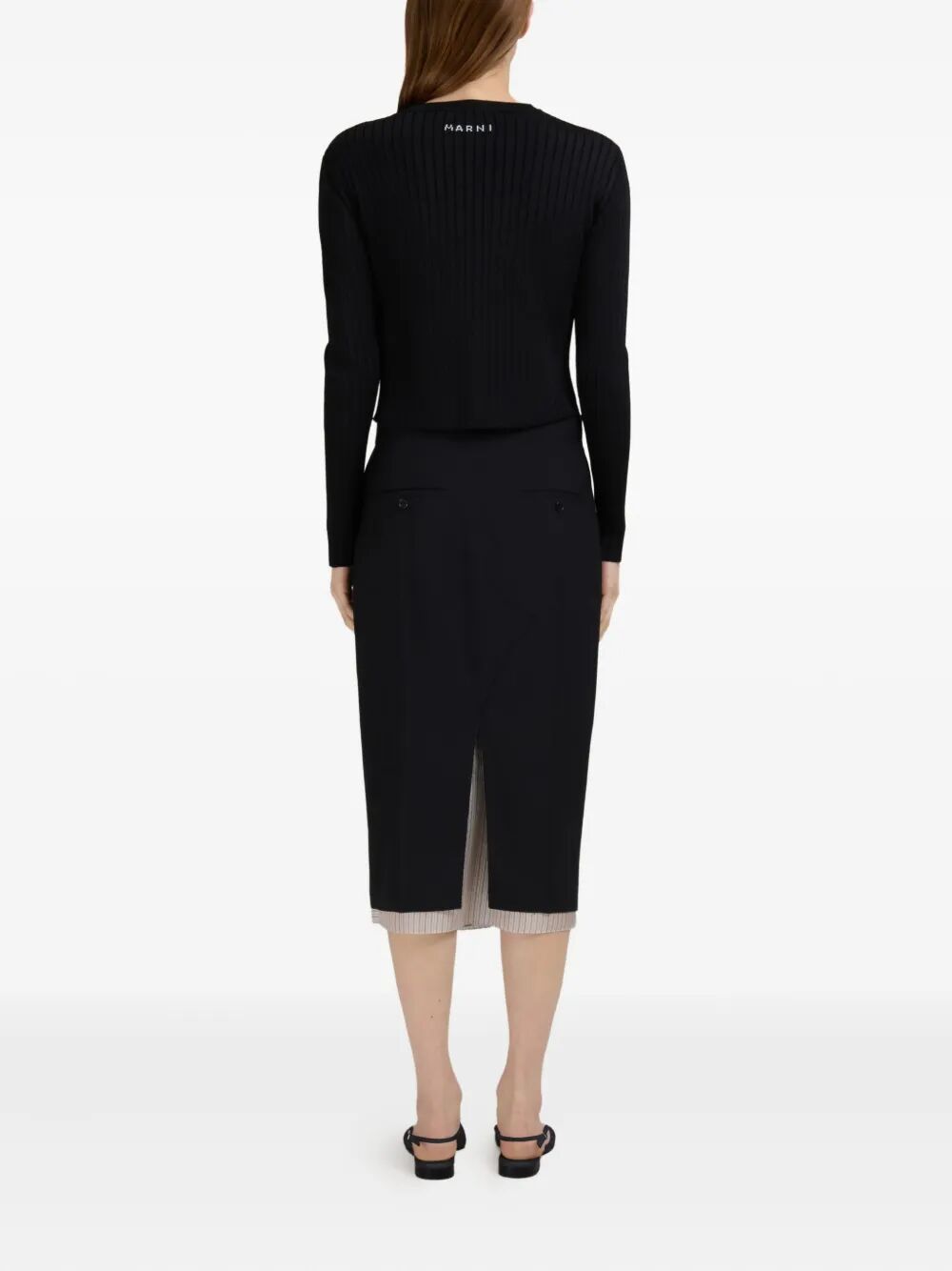 MARNI Chic Wool Mini Skirt for Women