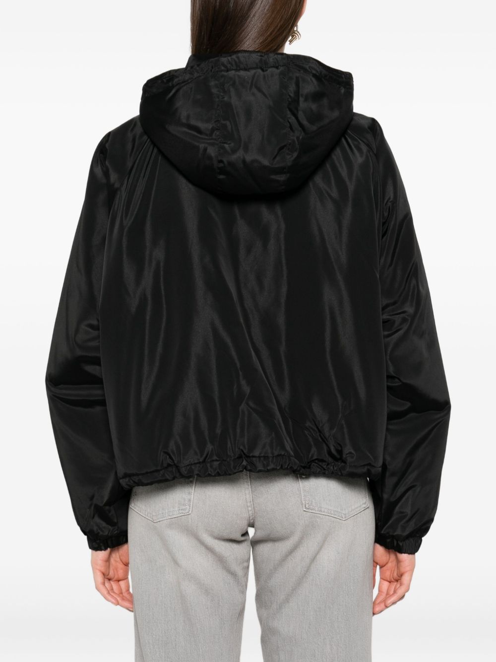 IRO Women's Hooded Blouson Jacket with Zip Fastening