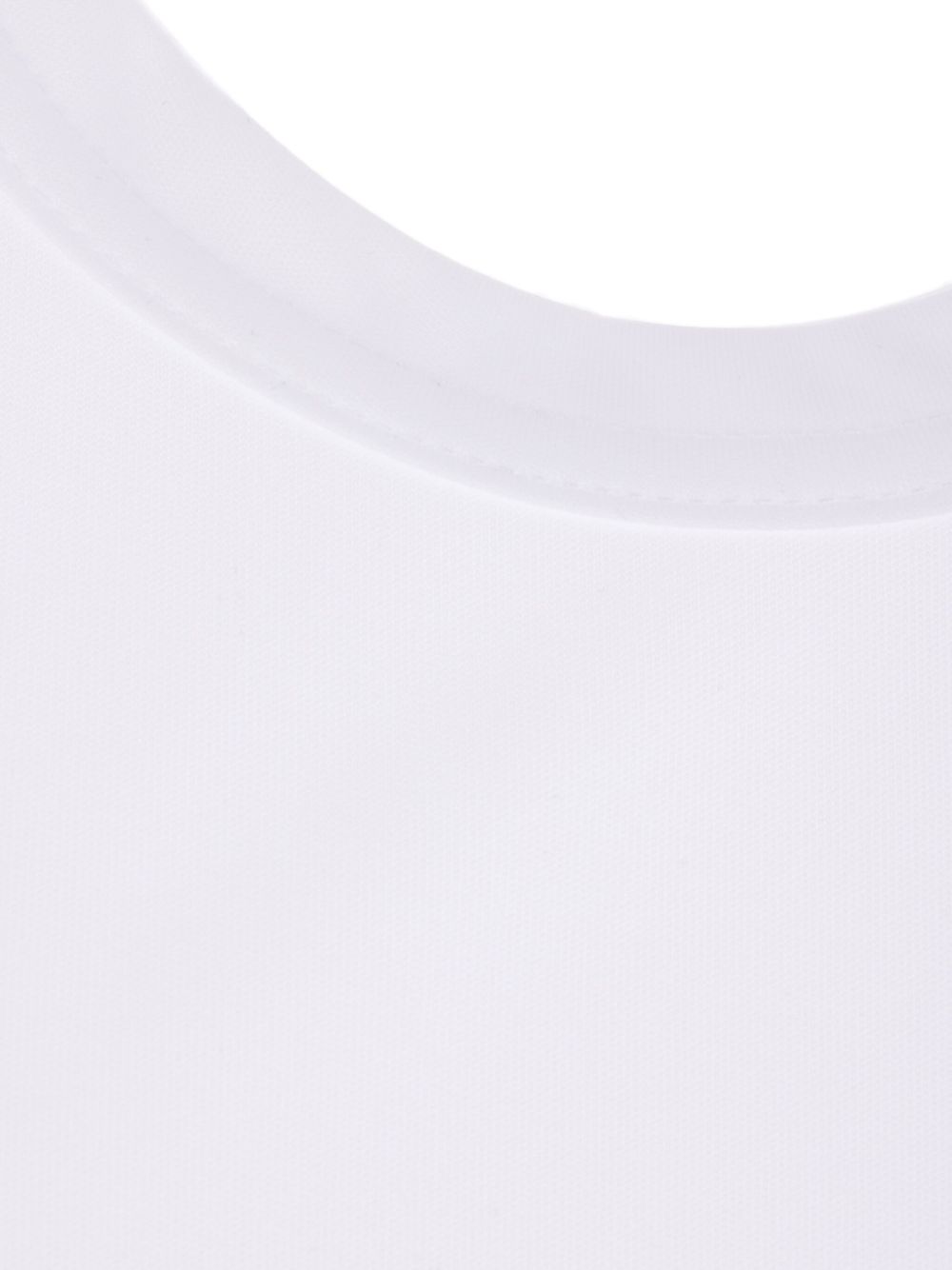 COMME DES GARÇONS Scoop Neck Sleeveless Logo T-Shirt Tank Top