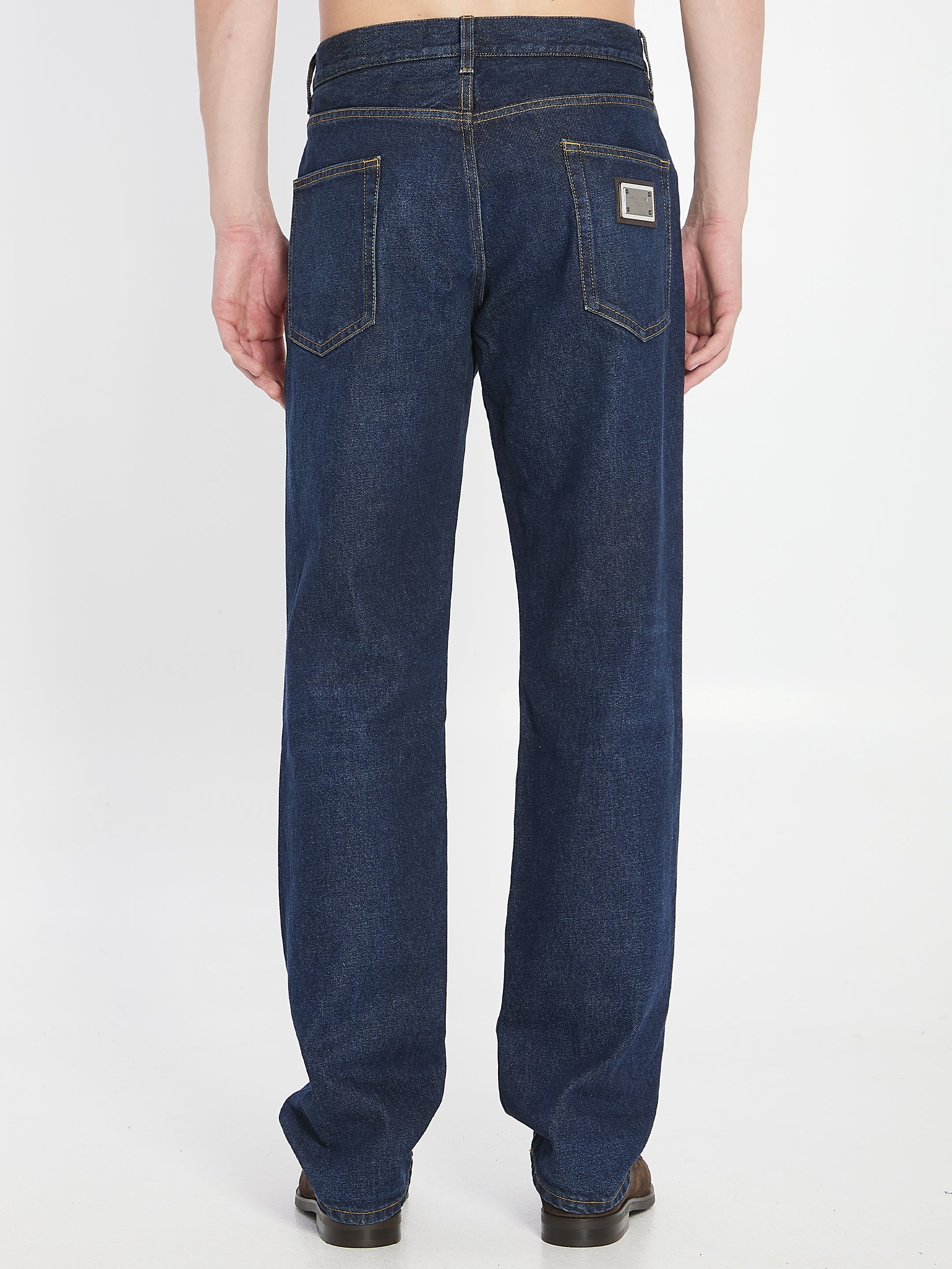 DOLCE & GABBANA Classic 5-Pocket Jeans for Men