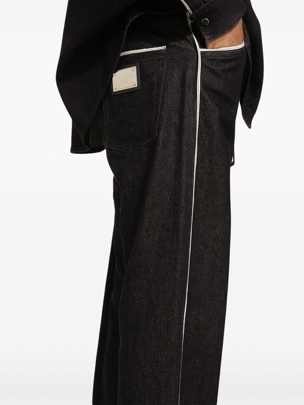 DOLCE & GABBANA Classic 5-Pocket Straight-Leg Jeans for Men