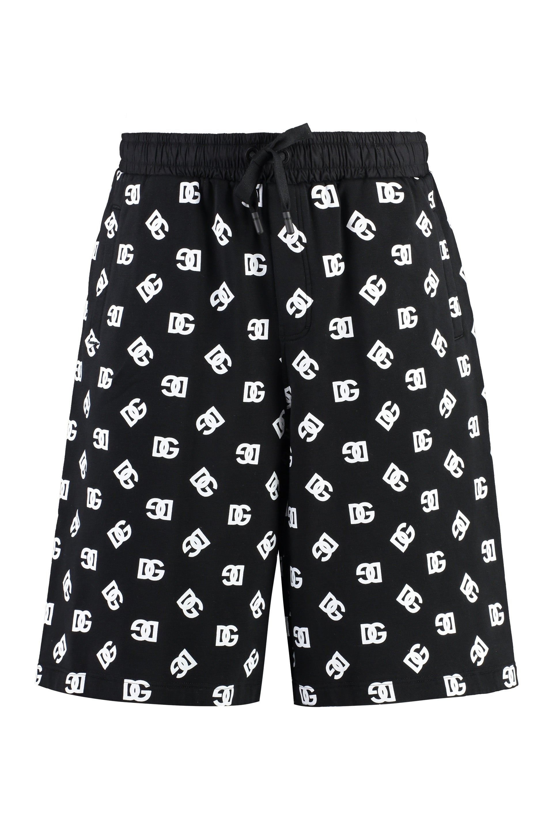 DOLCE & GABBANA Cotton Bermuda Shorts with Zip Details - Summer 2025