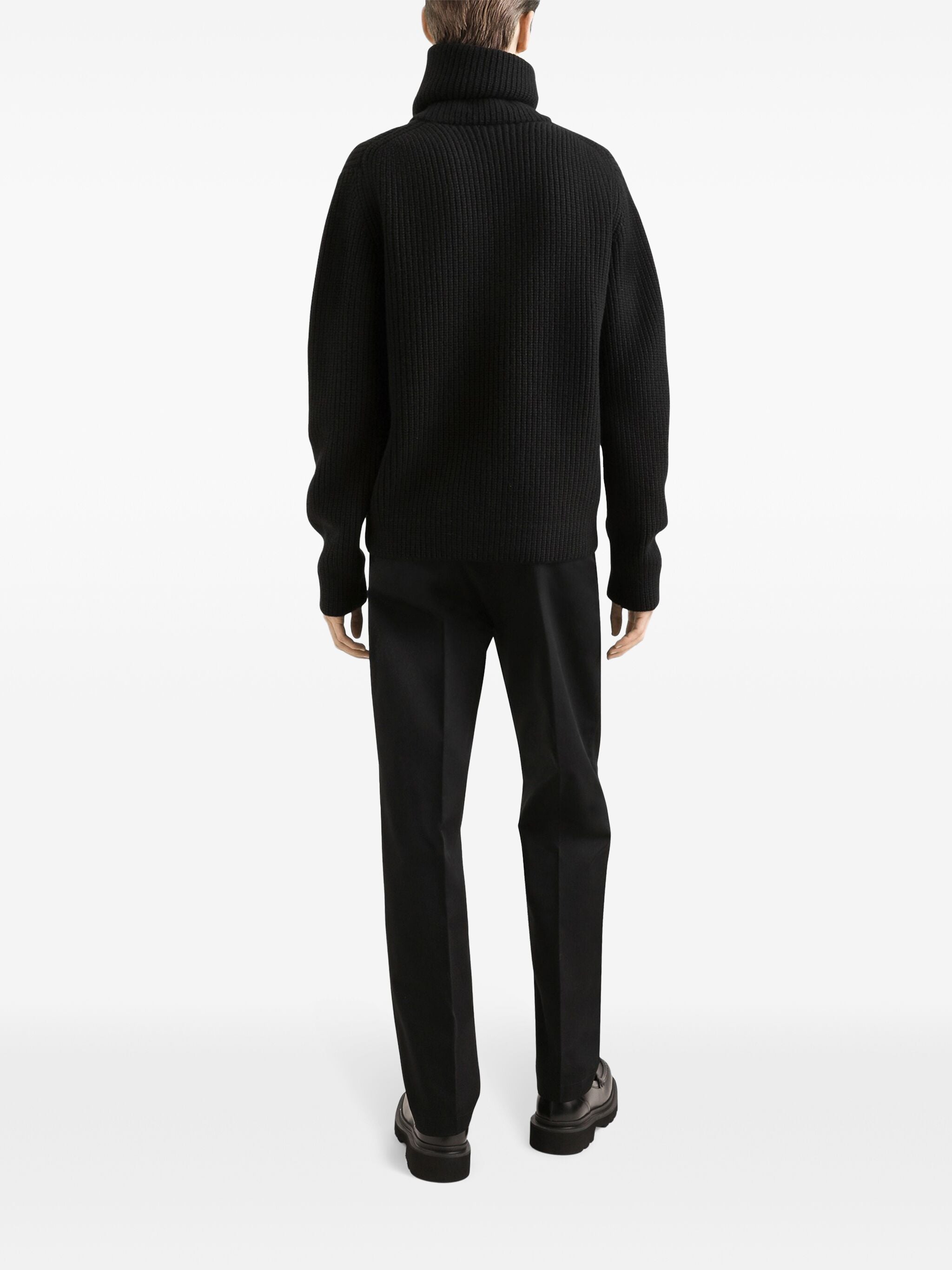 DOLCE & GABBANA Men's Stretch Cotton Pants - FW25 Collection