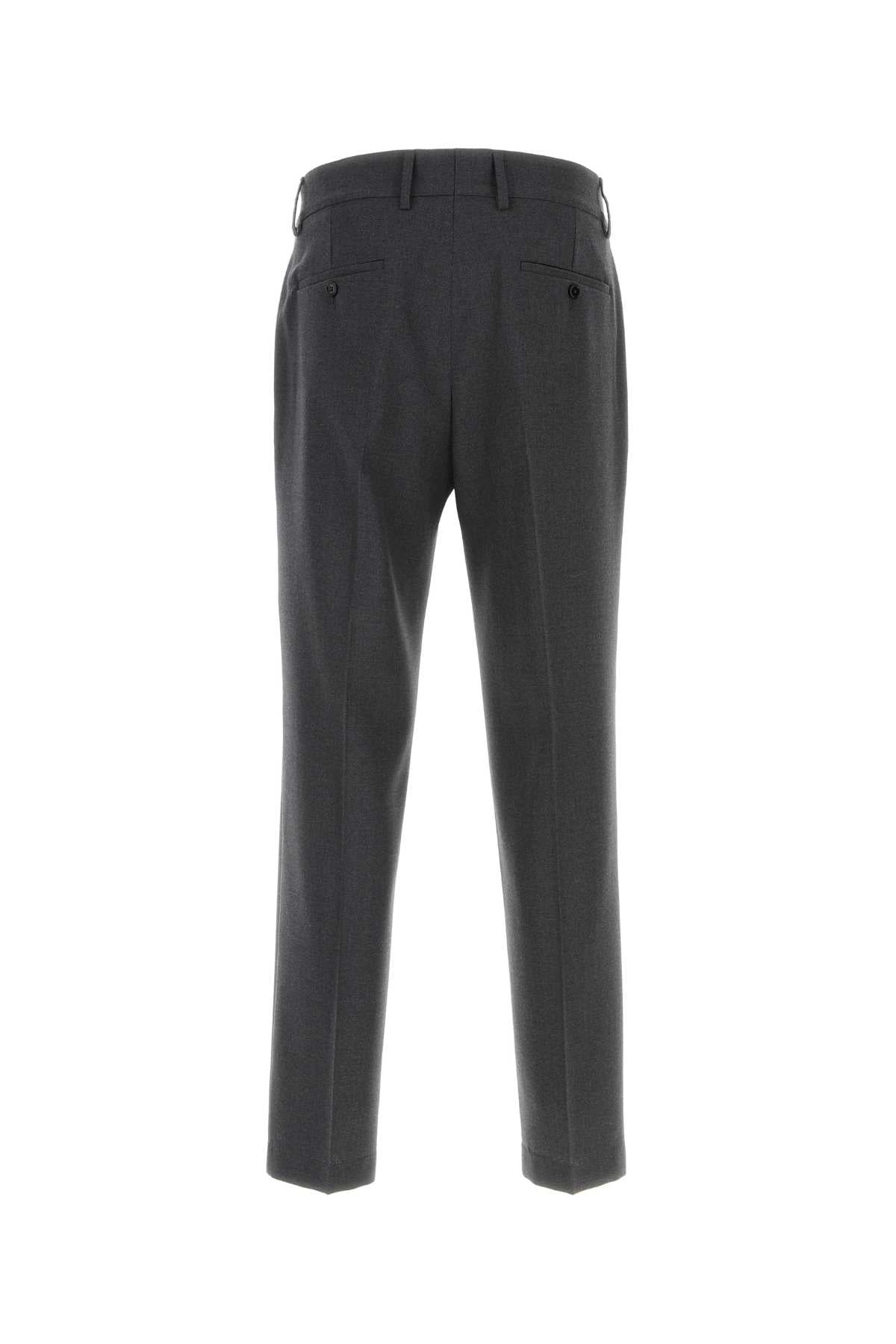 DOLCE & GABBANA Men's Wool Blend Pants - SS25 Collection