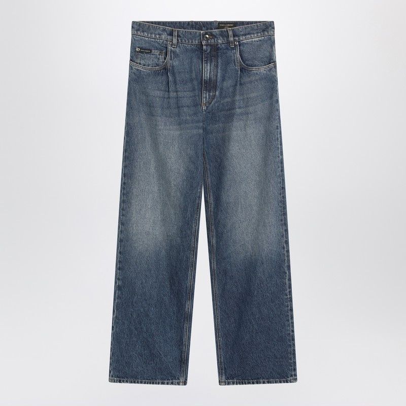 DOLCE & GABBANA Washed Over Oversized Jeans