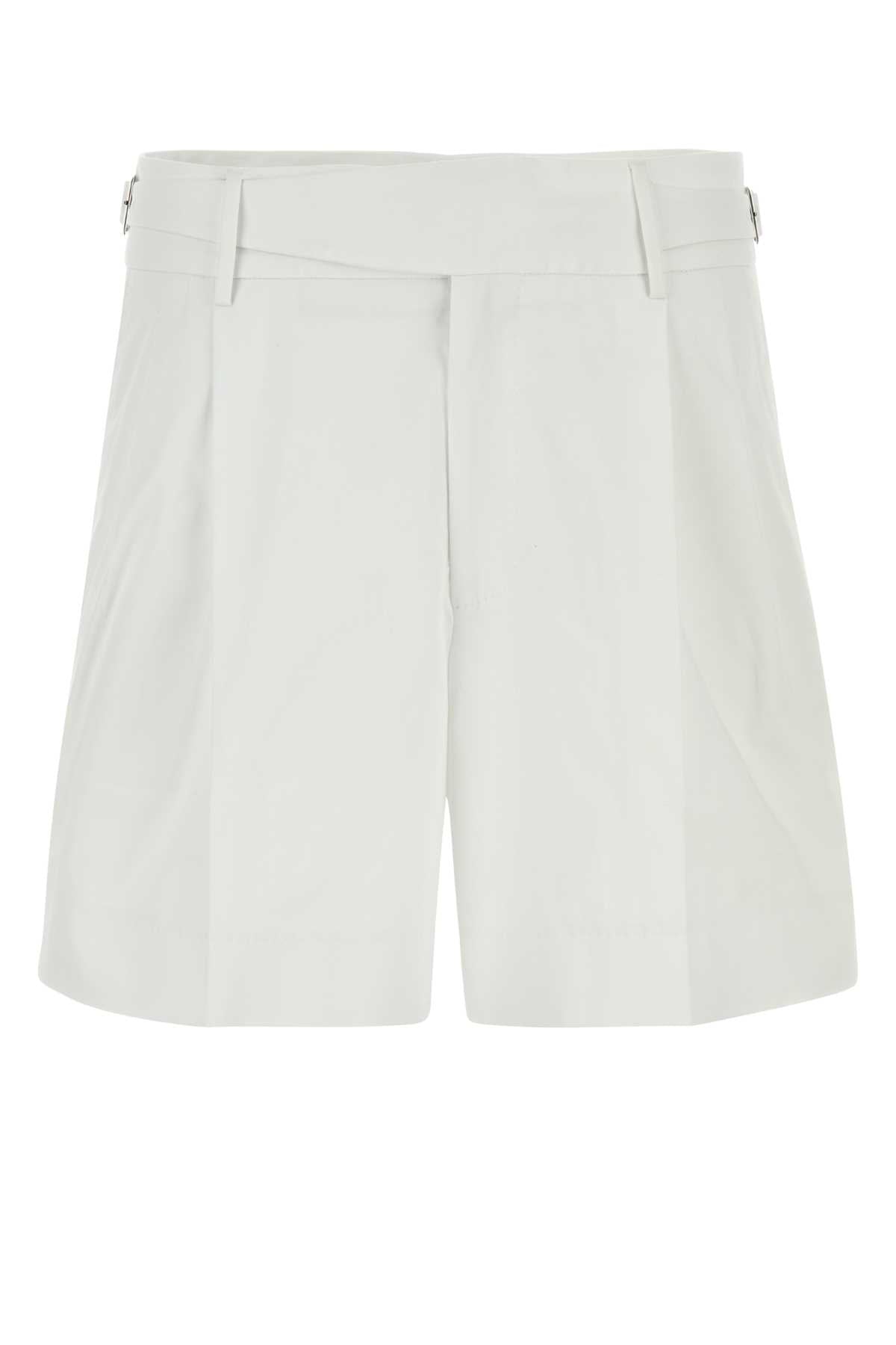 DOLCE & GABBANA Stretch Gabardine Bermuda Shorts for Men