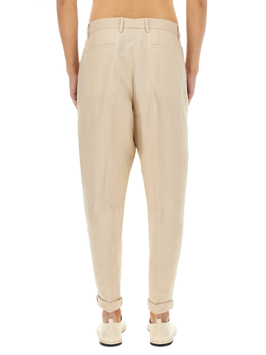 DOLCE & GABBANA Linen Pants for Men Size 50