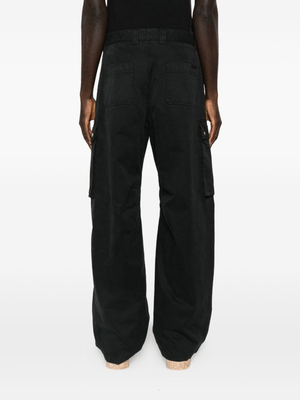 DOLCE & GABBANA Men's Cotton Cargo Trousers