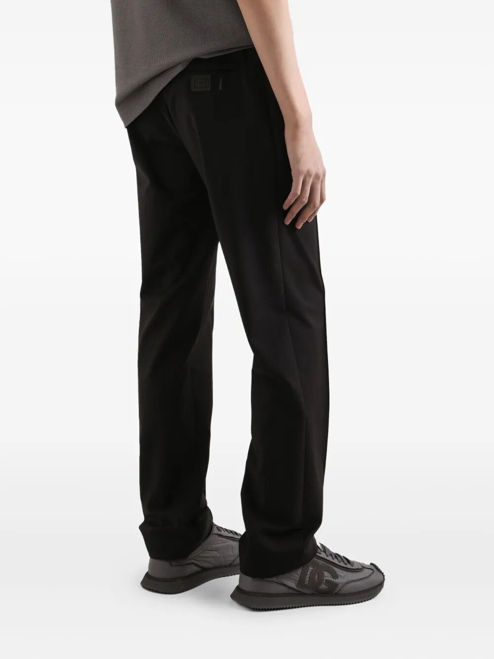 DOLCE & GABBANA Drawstring Waist Trousers - Men's Tapered Pants