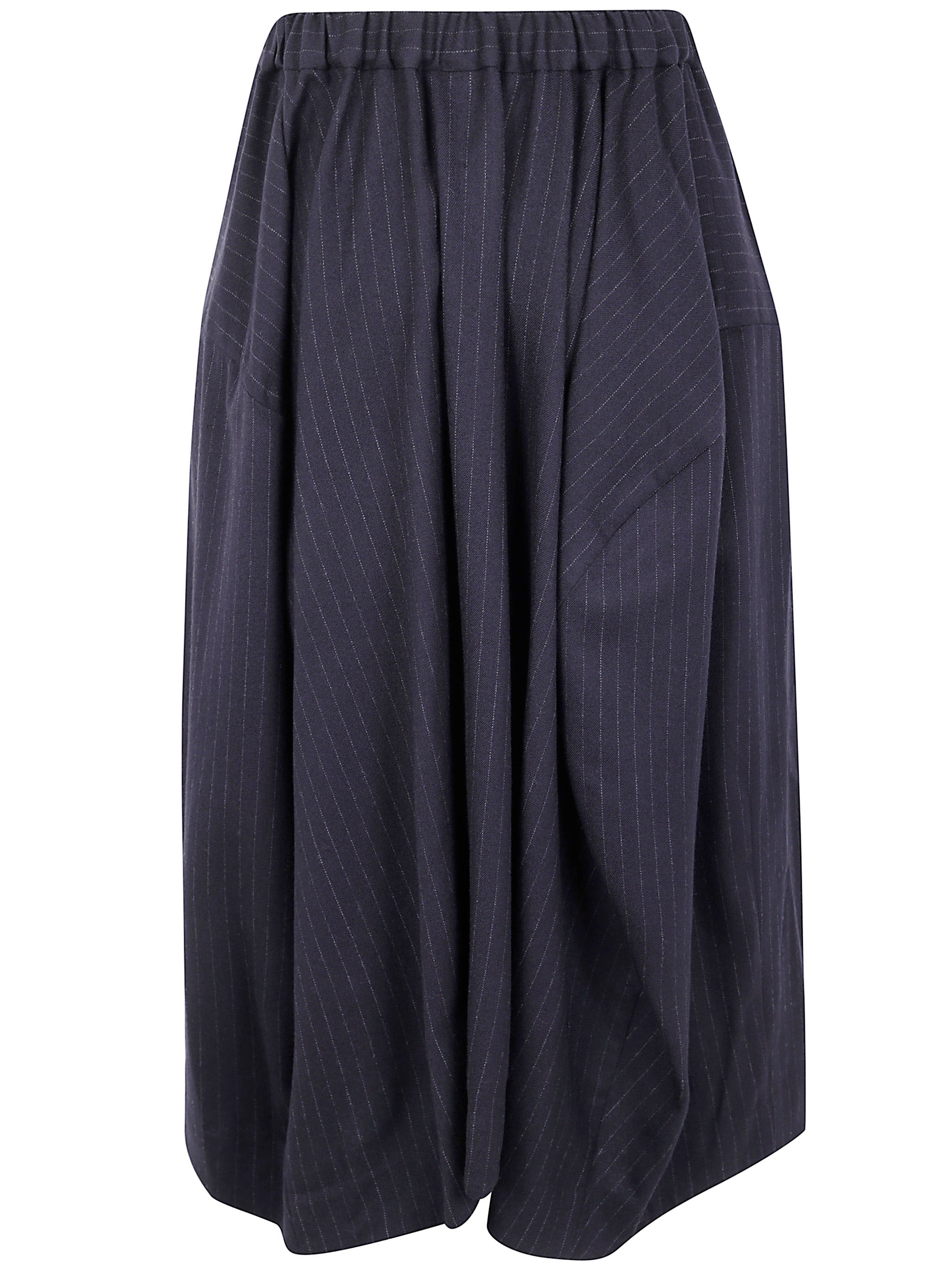 COMME DES GARÇONS Chic Wool Midi Skirt for Women