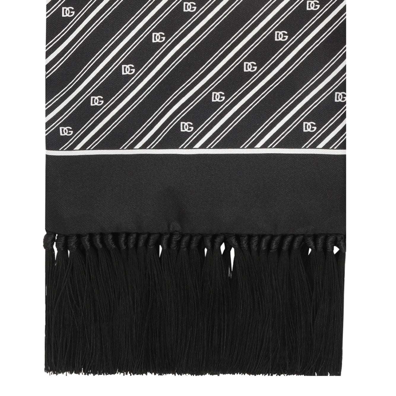 DOLCE & GABBANA Printed Silk Scarf for Men