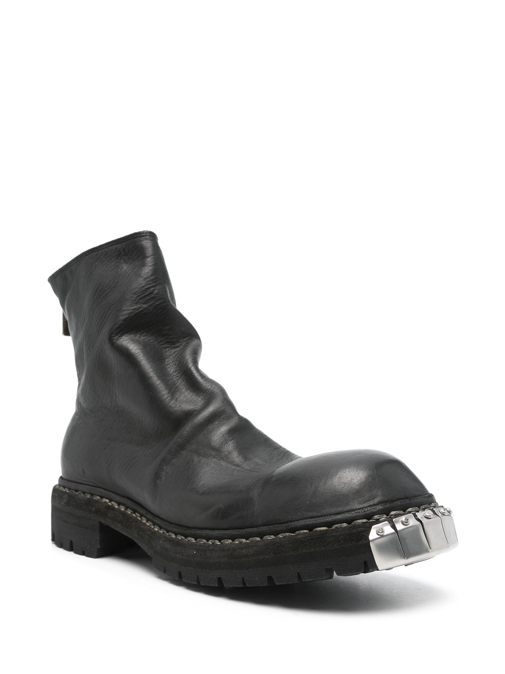 GUIDI Back Zip Big Daddy Boot