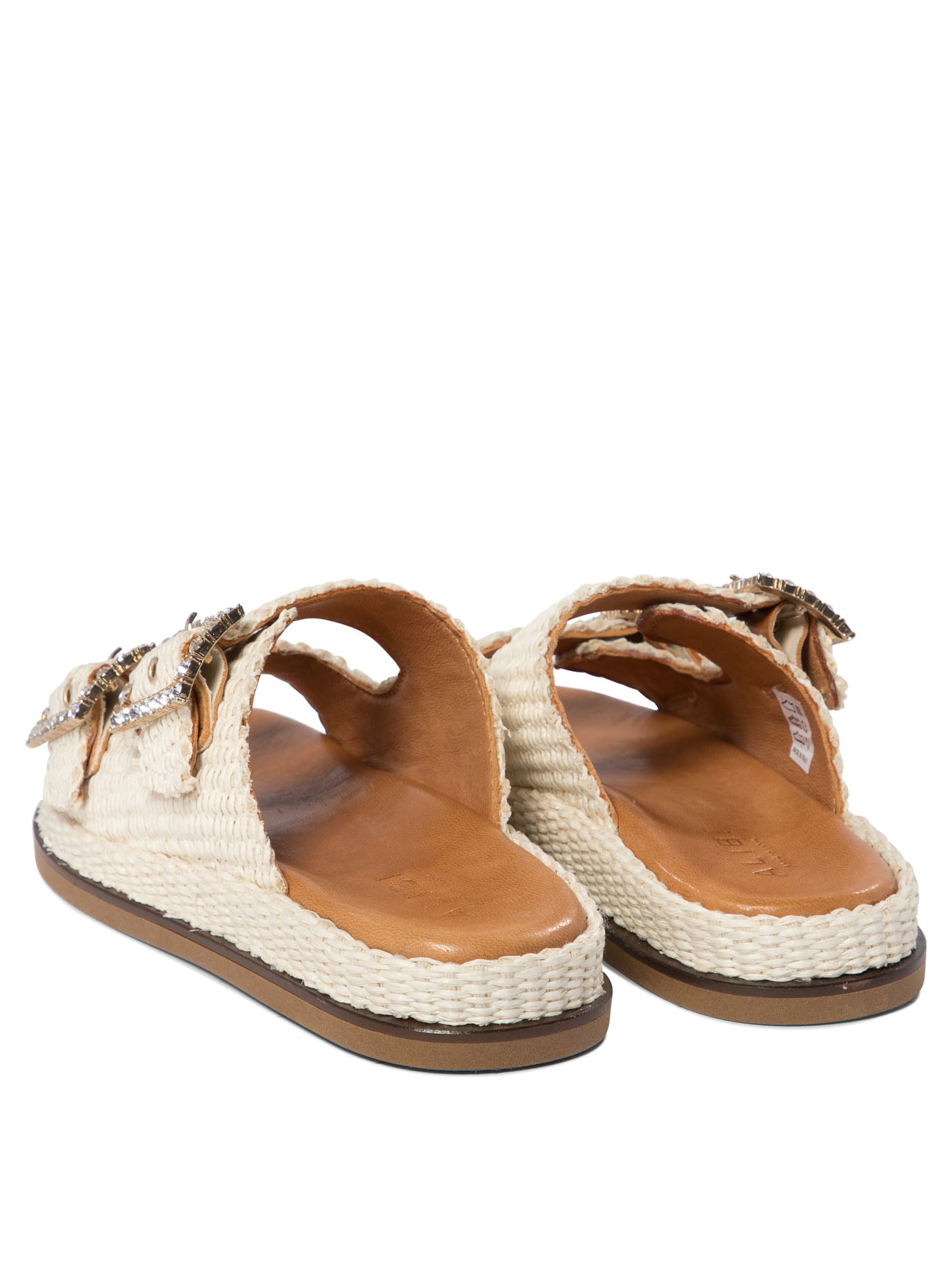 ALIBI Mini Raffia Sandals