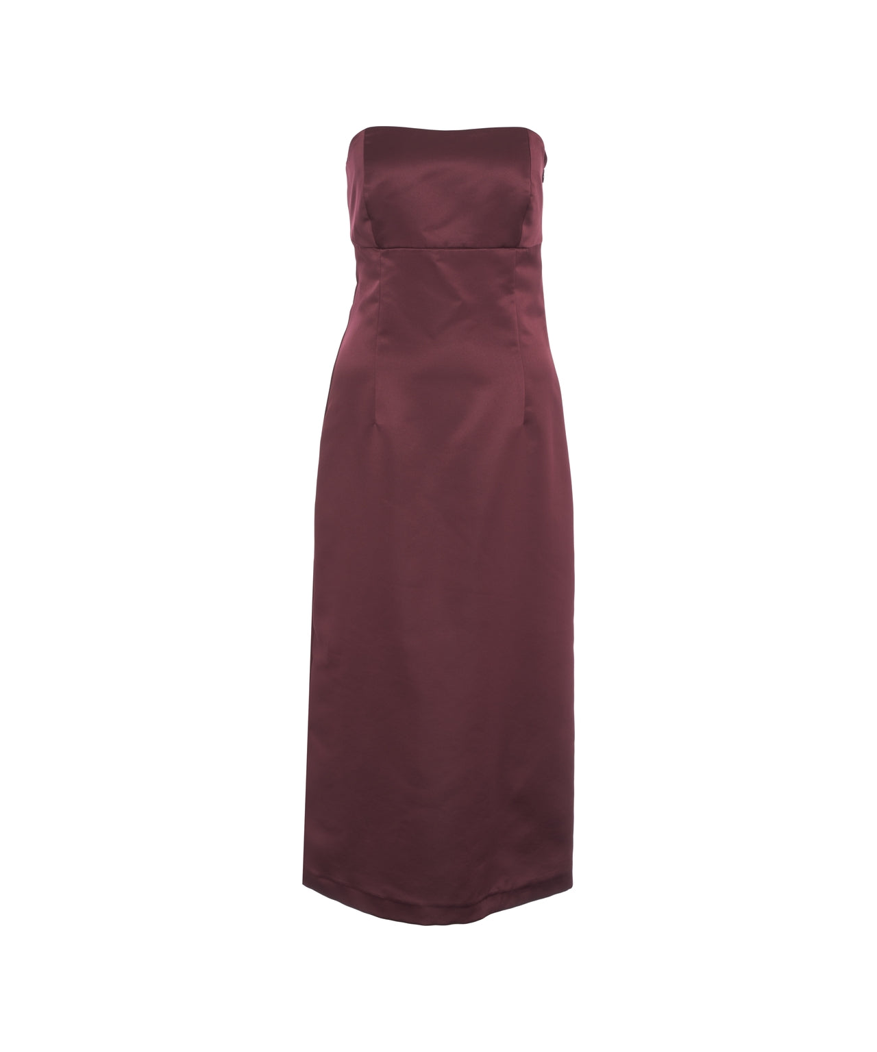 GRIFONI Chic Strapless Maxi Dress