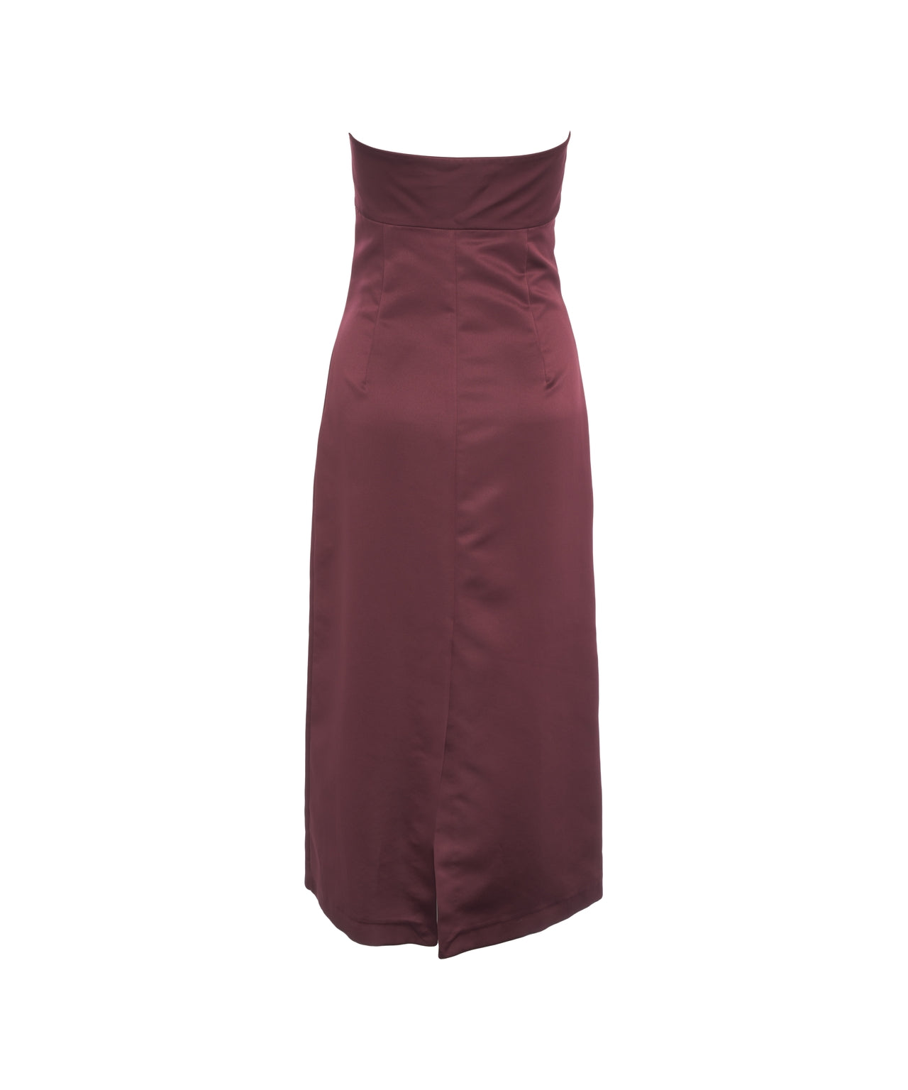 GRIFONI Chic Strapless Maxi Dress