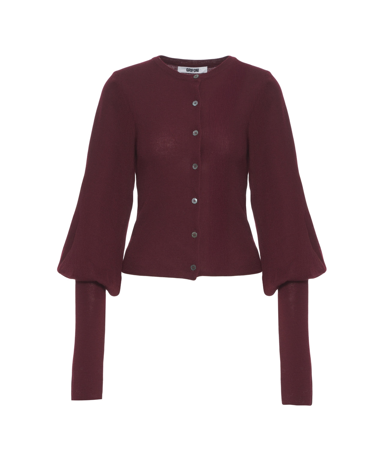 GRIFONI Chic Ribbed Cardigan for Women