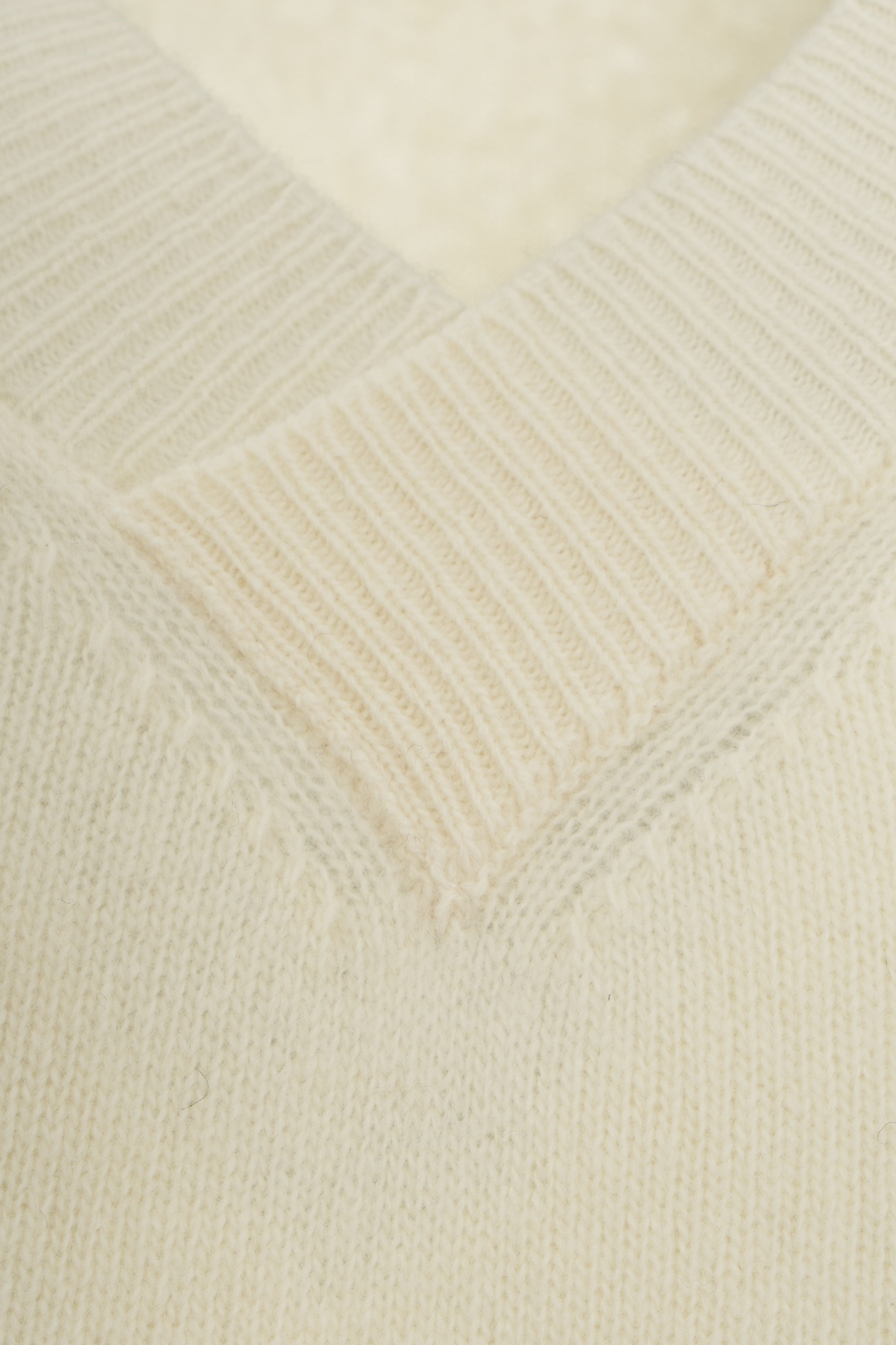 GRIFONI V-Neck Wool Pullover for Men