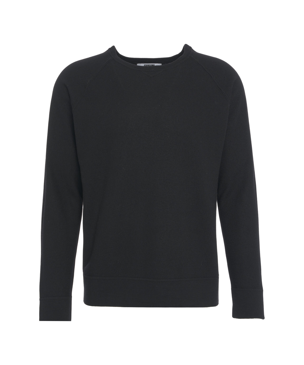 GRIFONI Men's Classic Crew Neck Knit Sweater
