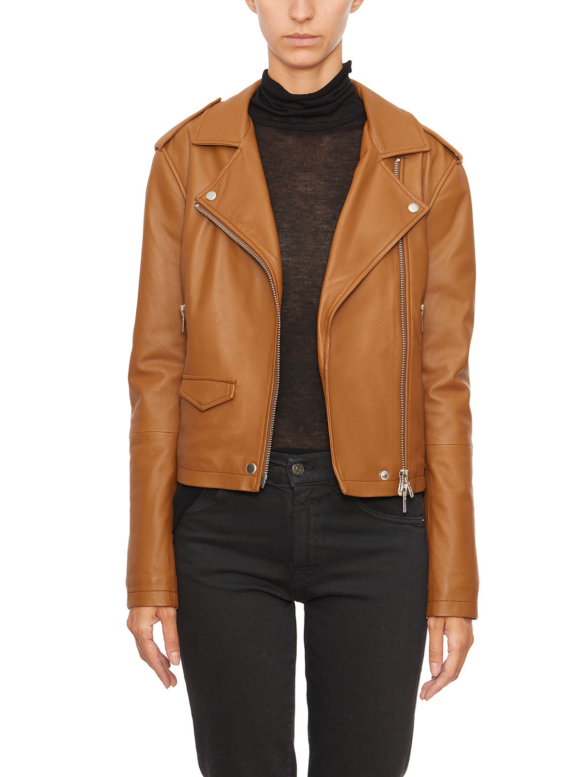 SWORD Studded Leather Jacket - Size 40