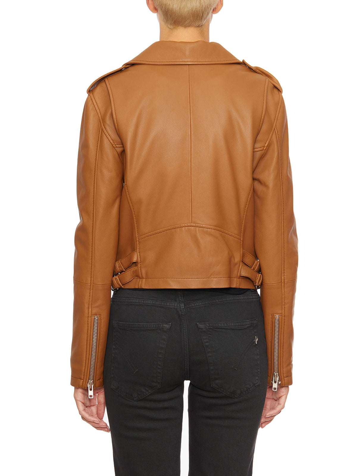 SWORD Studded Leather Jacket - Size 40