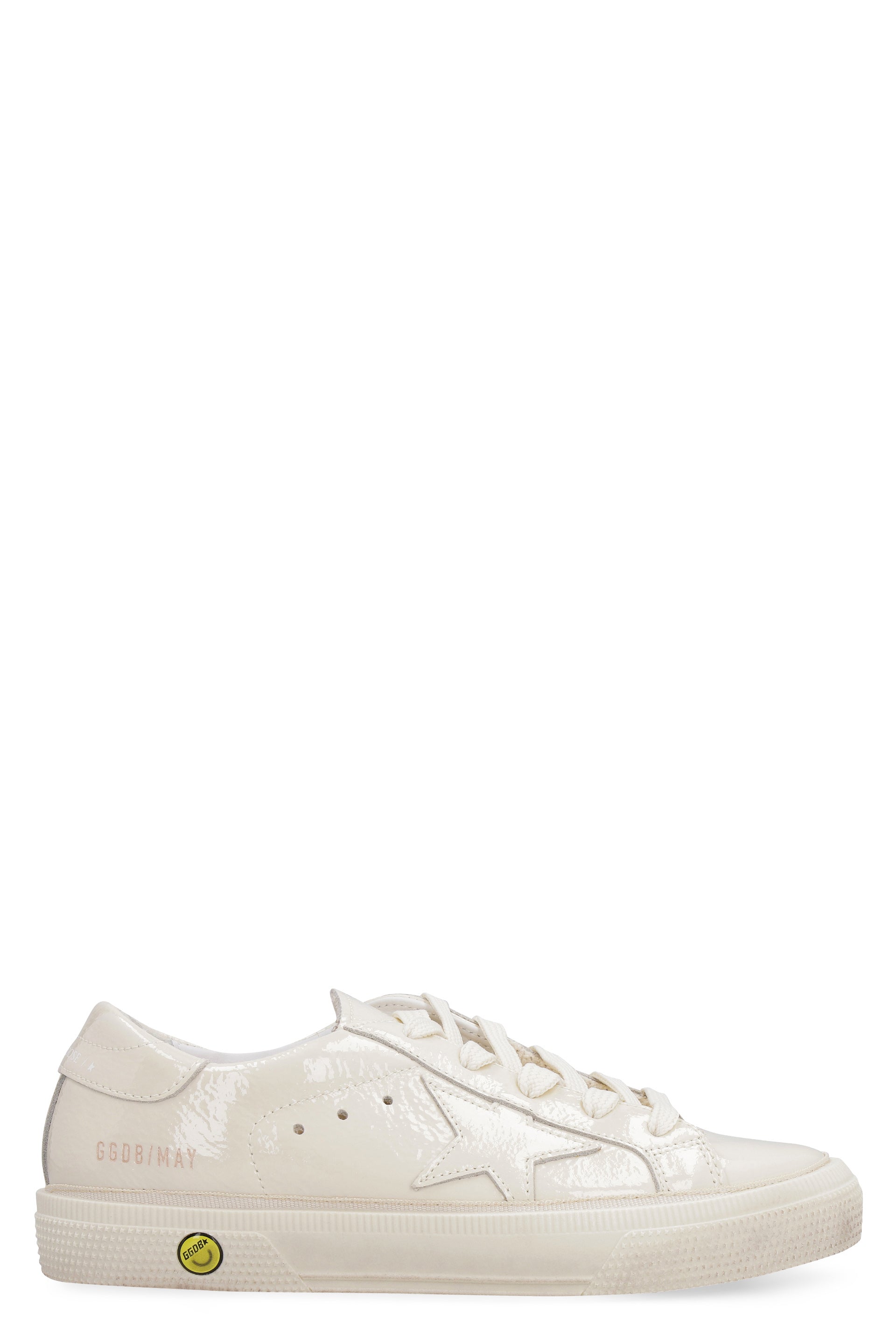 GOLDEN GOOSE KIDS Patent Leather Low-Top Sneakers for Girls