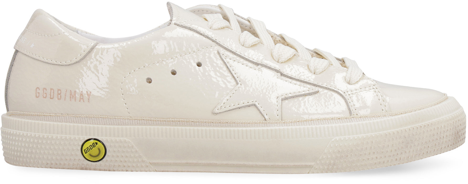 GOLDEN GOOSE KIDS Patent Leather Low-Top Sneakers for Girls